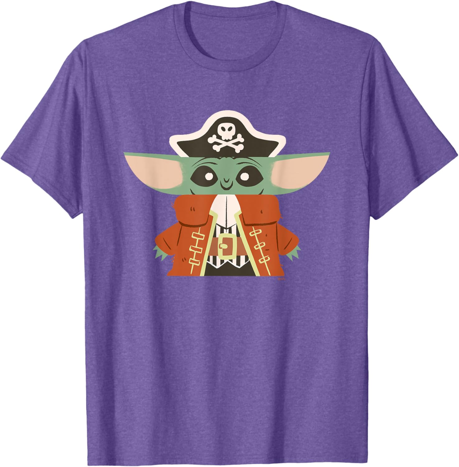 Grogu The Mandalorian Pirate Halloween Costume T-Shirt for Kids and Adults - 1