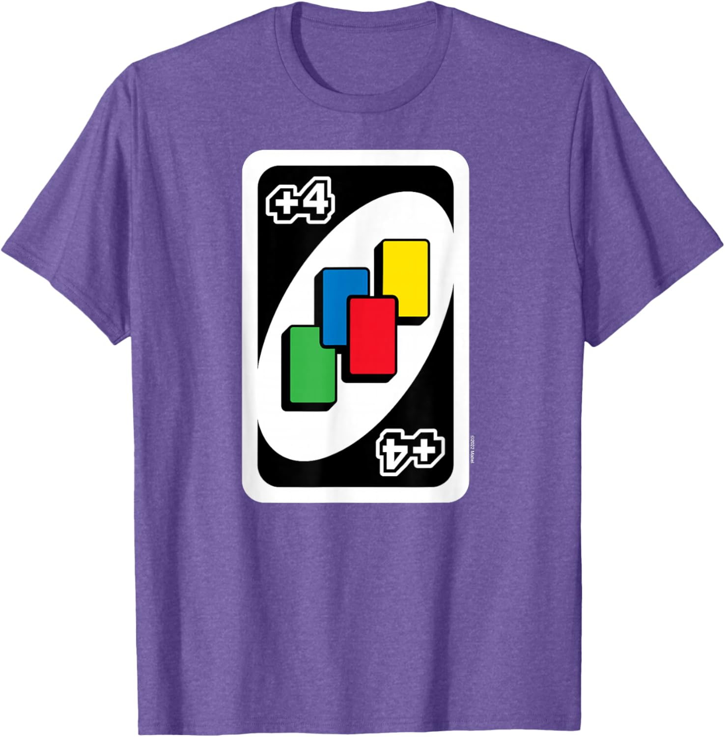 UNO Draw Four Card T-Shirt Fun Casual Wear for Game Lovers - 14