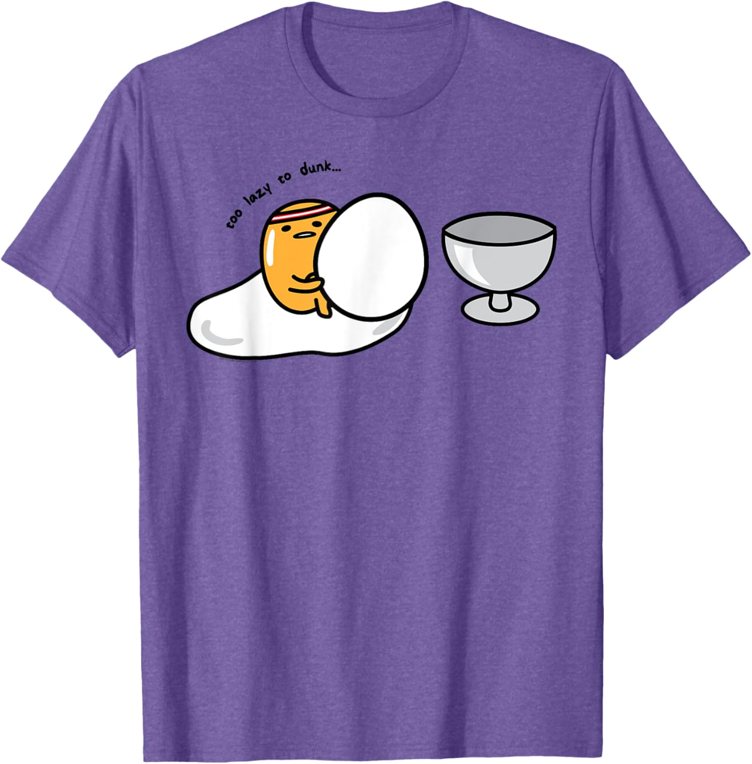 Gudetama Lazy Dunk Basketball T-Shirt for Fun and Unique Style - 6