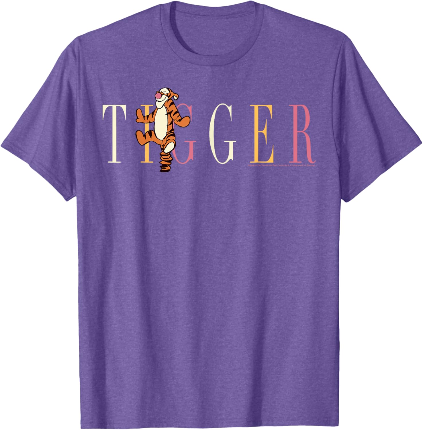 Disney Winnie the Pooh Tigger Fun Graphic T-Shirt for Kids and Adults - 5