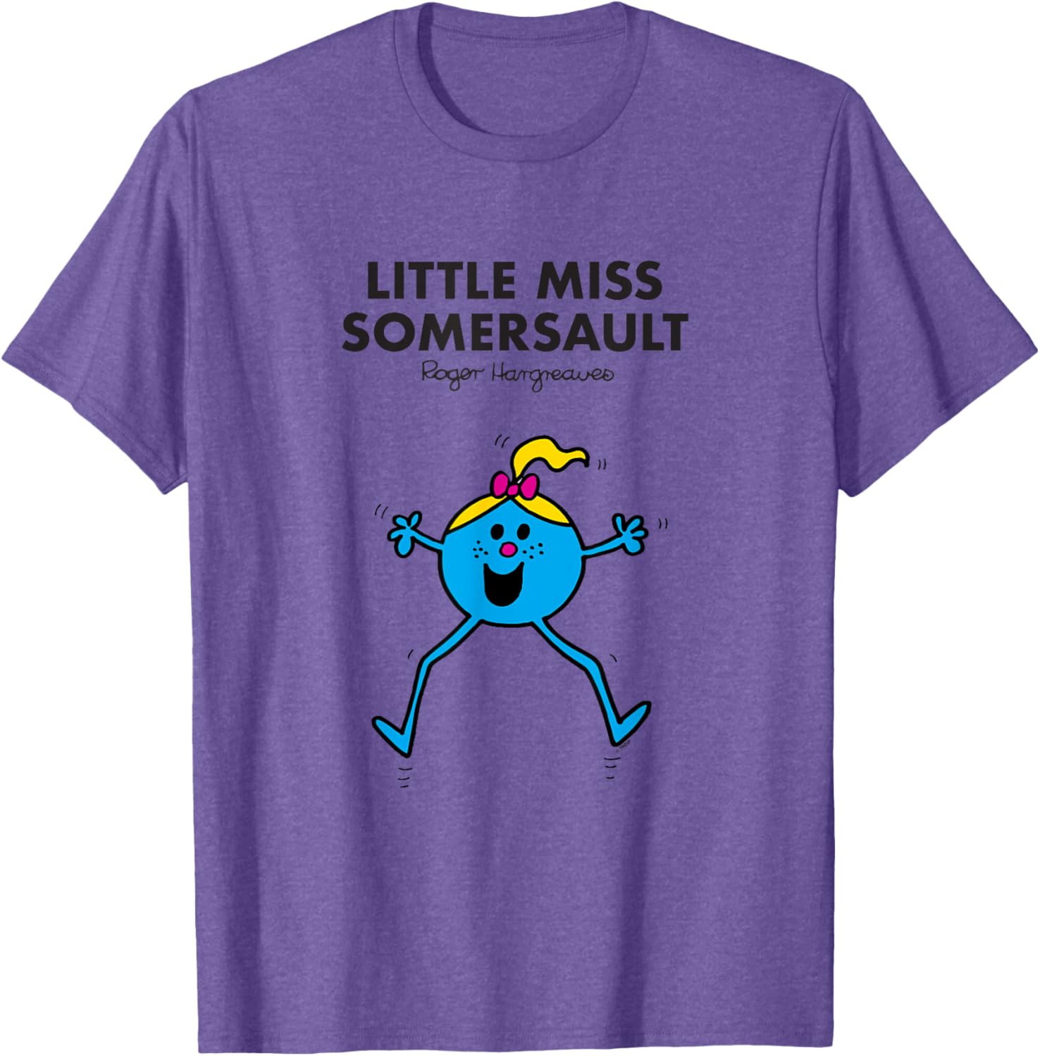 Mr Men Little Miss Somersault T-Shirt Fun and Colorful Kids Apparel - 2