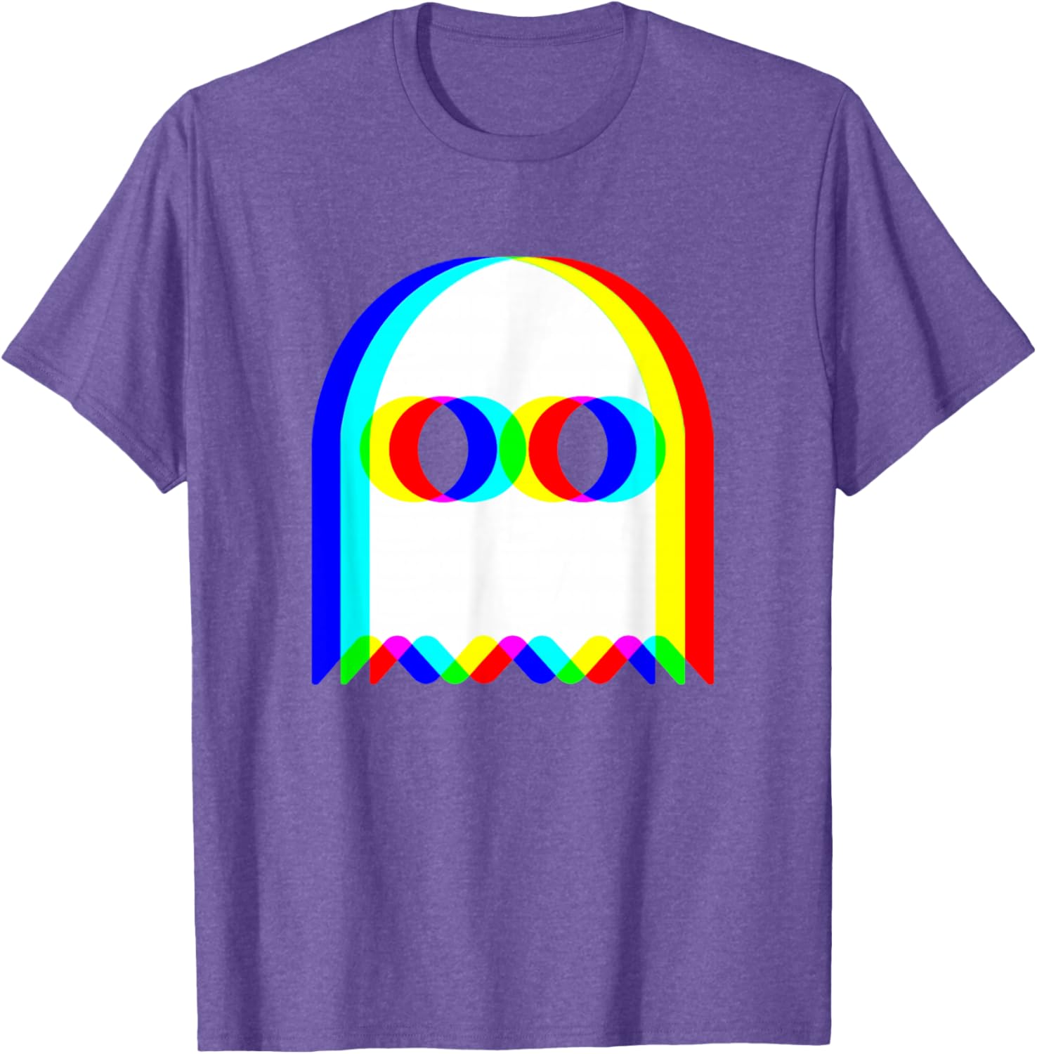 Funny Trippy Ghost Halloween T-Shirt for EDM Rave Party Fun - 29