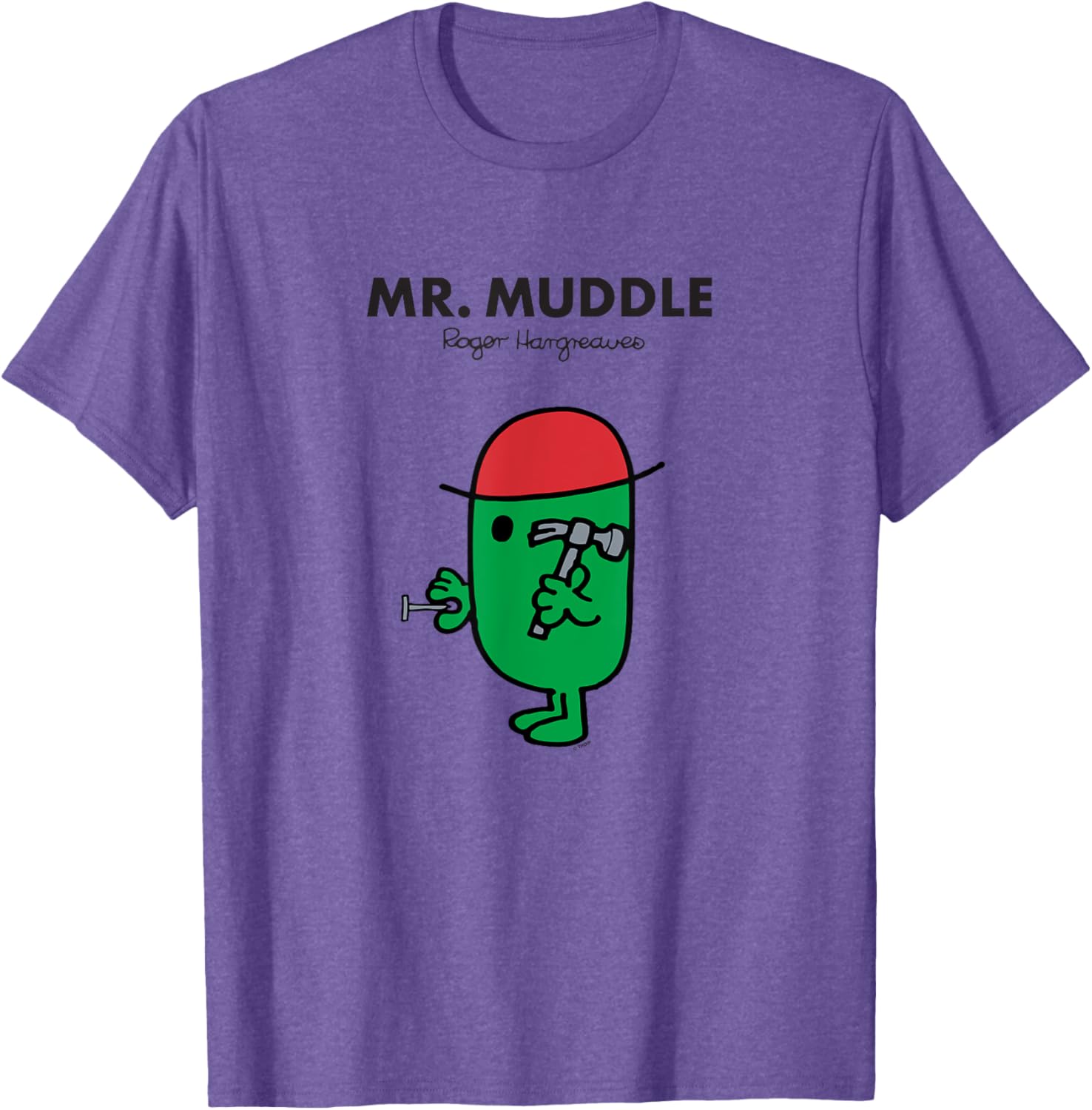 Mr. Men Mr. Muddle T-Shirt for Kids and Adults - Fun, Colorful Design - 4