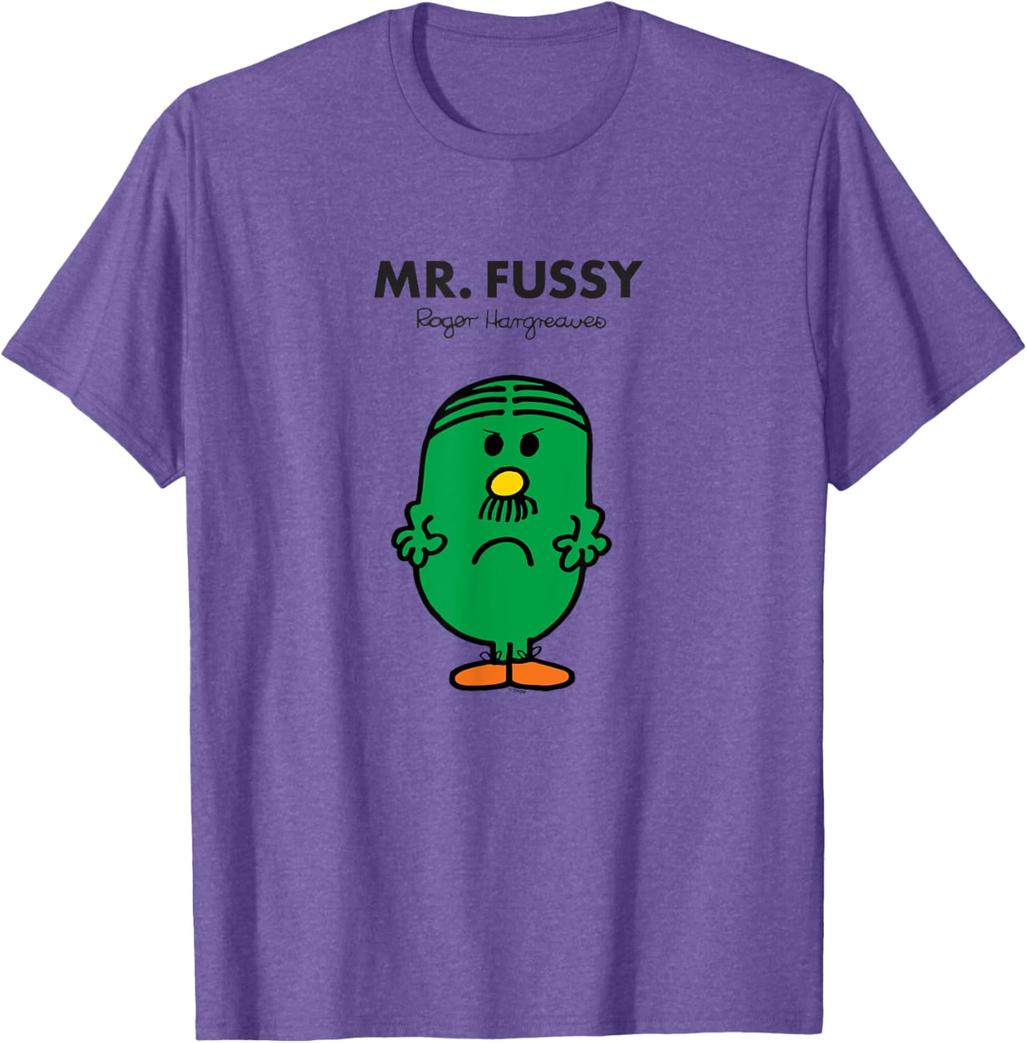Mr. Fussy T-Shirt for Kids - Fun Mr. Men Clothing and Accessories - 8