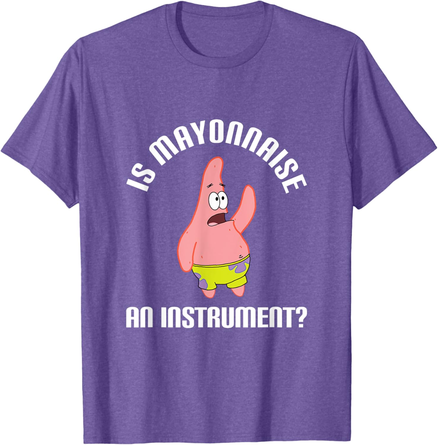 Mademark SpongeBob SquarePants Mayonnaise Instrument T-Shirt for Fans - 2