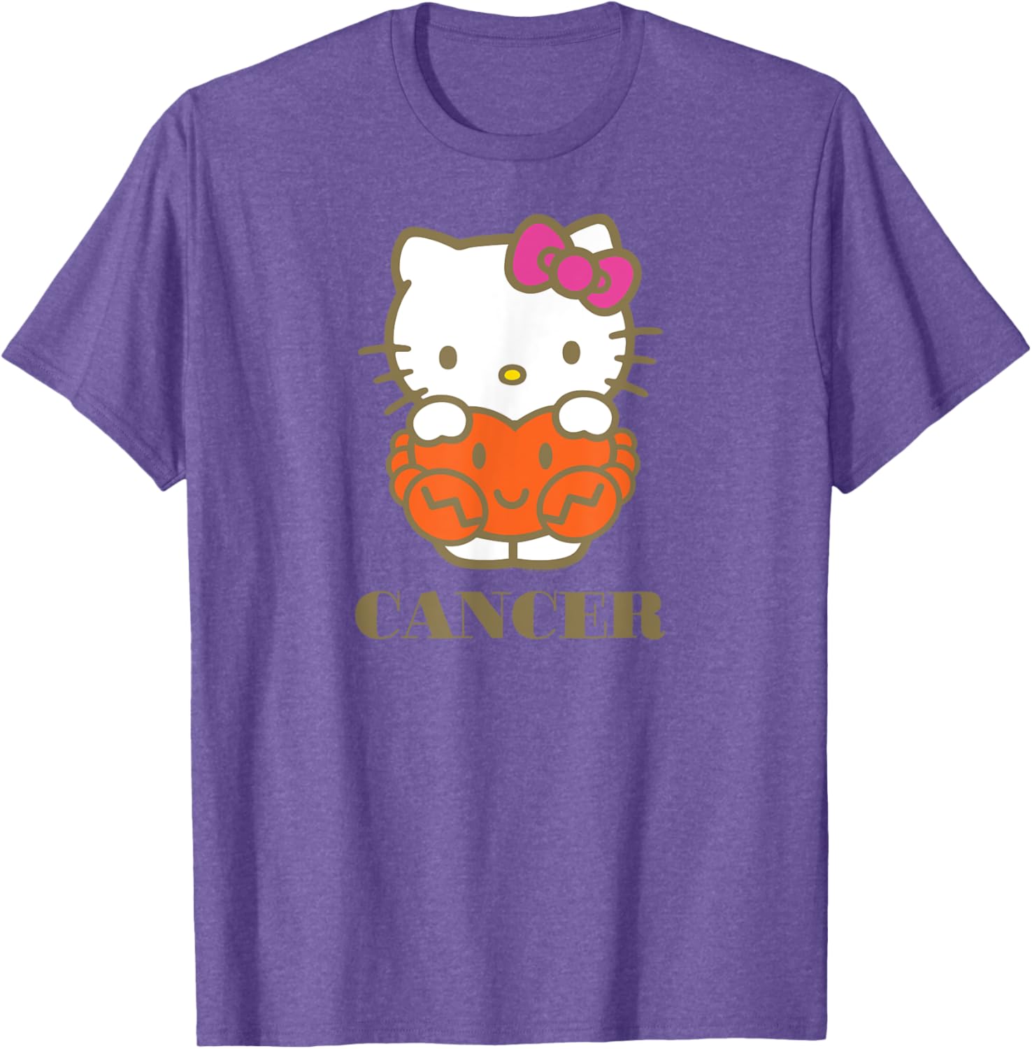 Cute Hello Kitty Zodiac Cancer T-Shirt for Stylish Fans and Collectors - 19