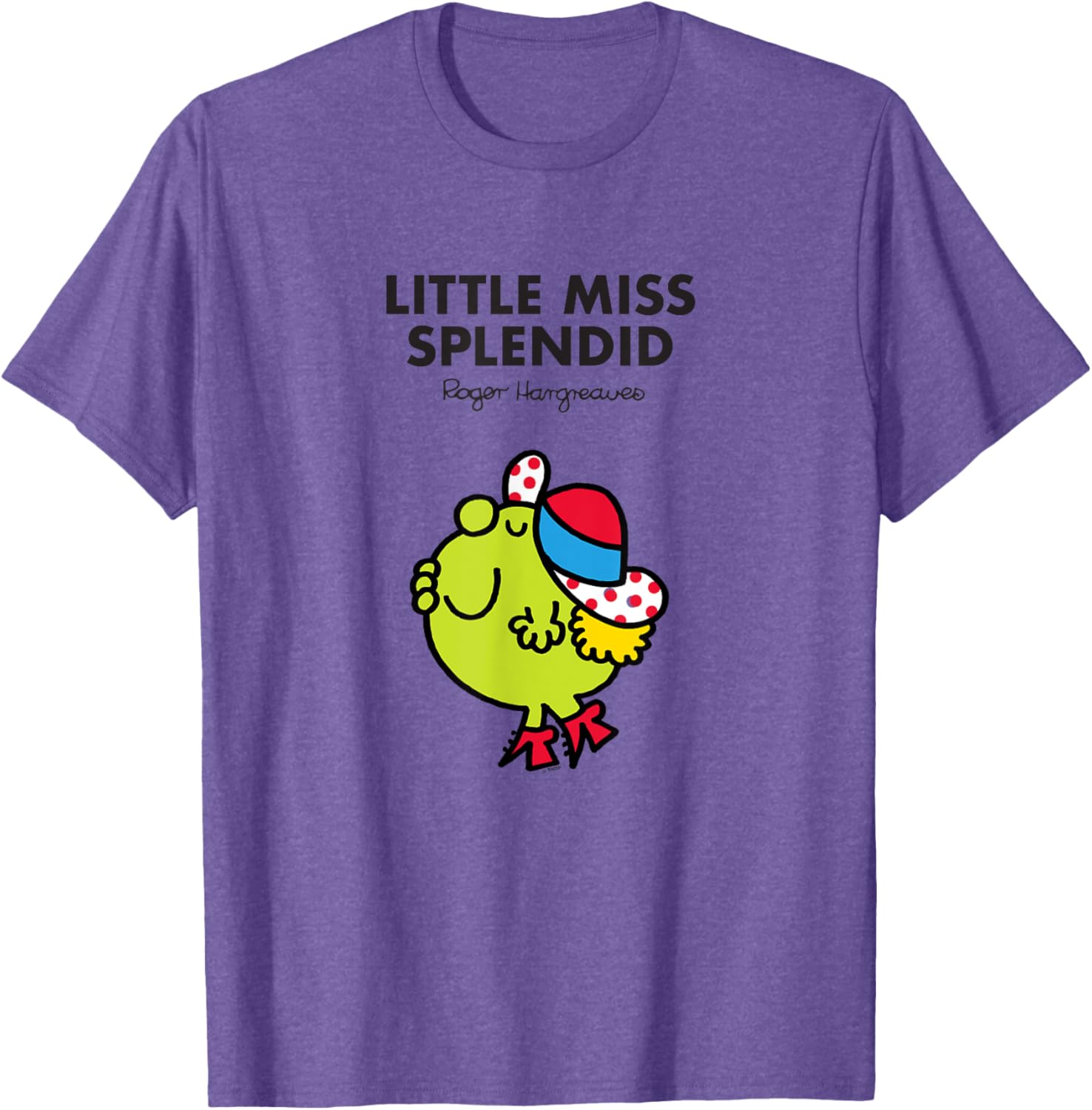 Mr Men Little Miss Splendid T-Shirt for Kids Fun Colorful Design - 1