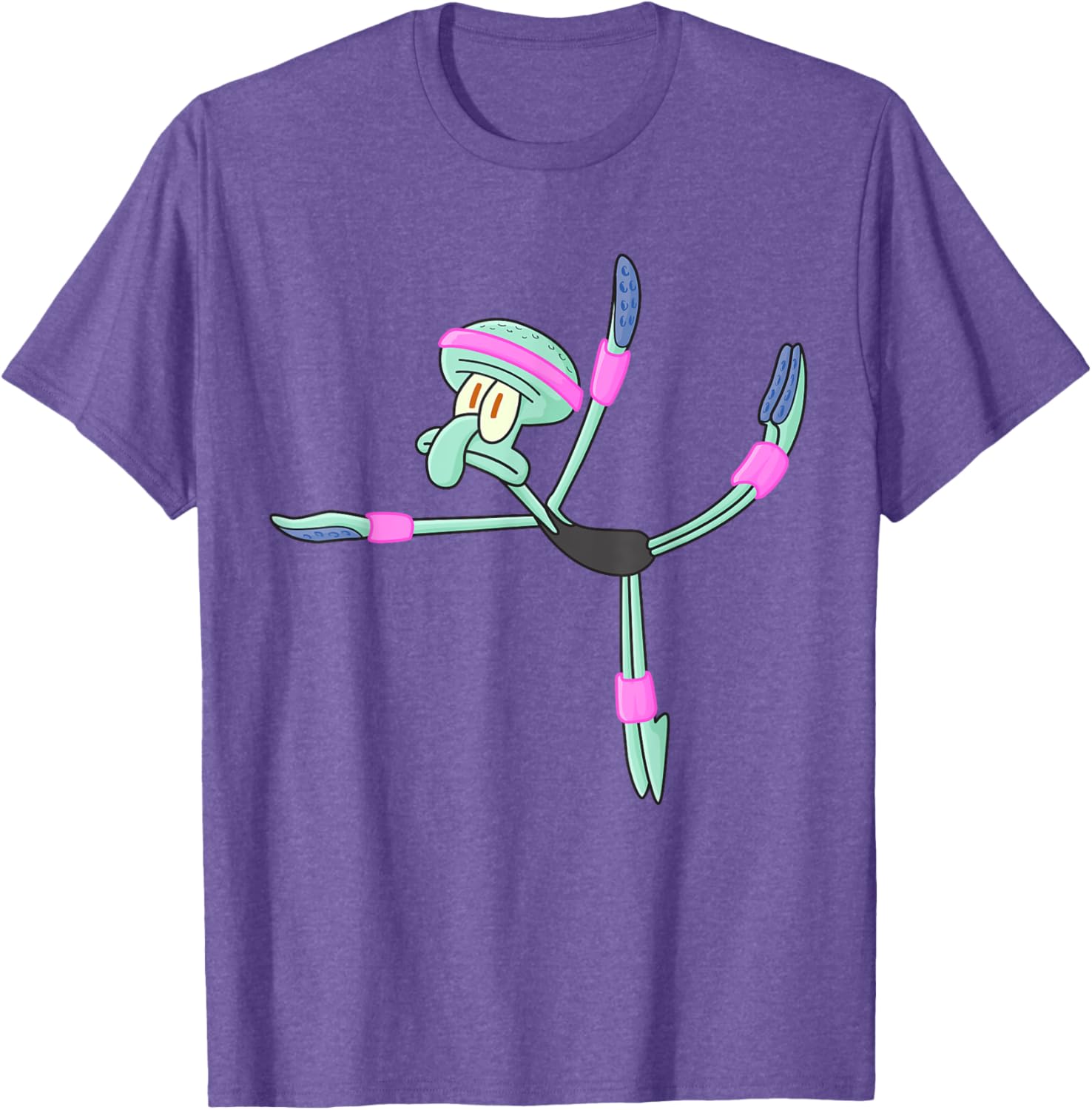 Mademark SpongeBob Squidward Ballerina T-Shirt for Fun Fashion Lovers - 7