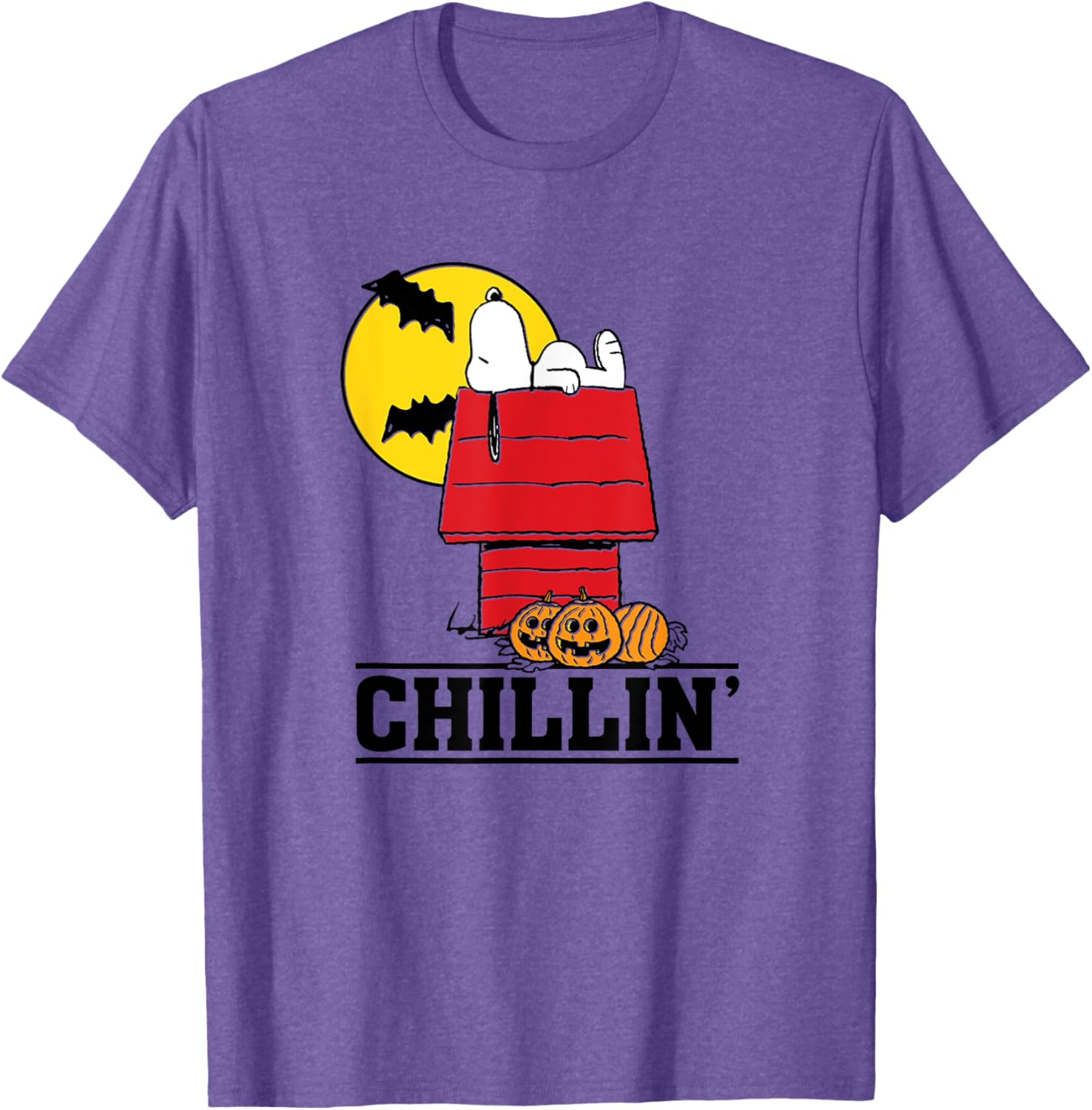 Peanuts Snoopy Chillin Halloween T-Shirt for Fun Festive Style - 10
