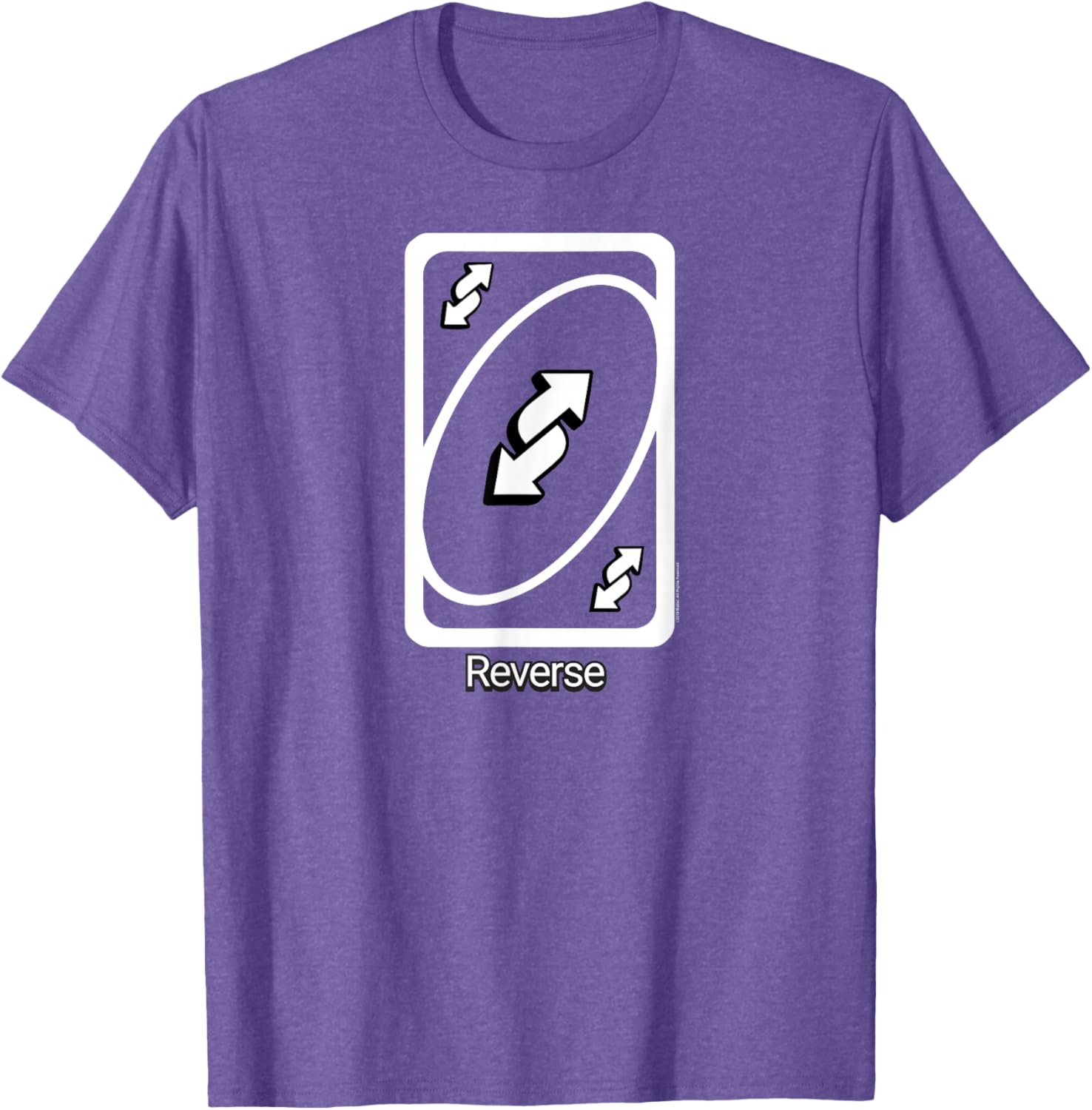 UNO Reverse Card T-Shirt Fun Graphic Tee for Game Lovers - 8
