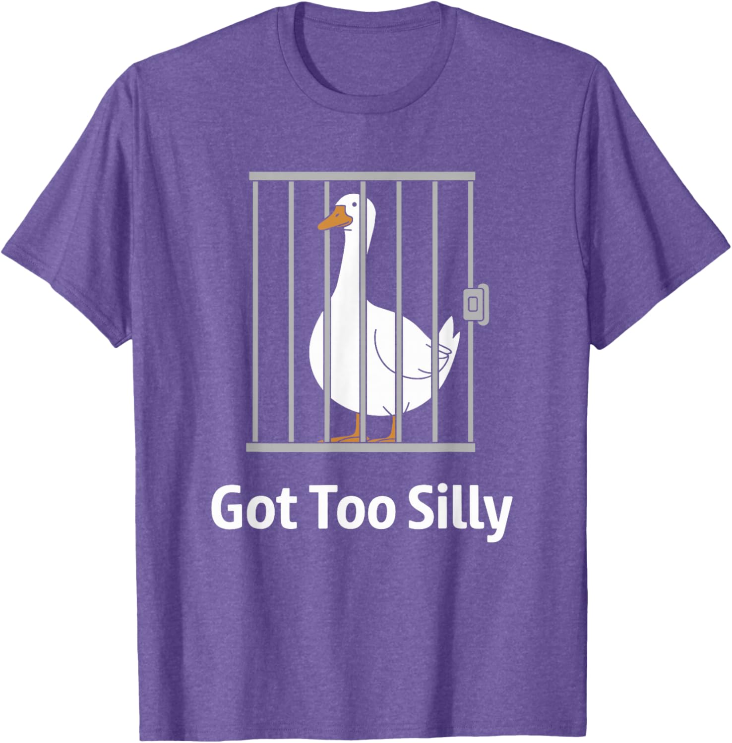 Funny Goose Pun T-Shirt for Animal Lovers – Got Too Silly Humor Shirt - 3