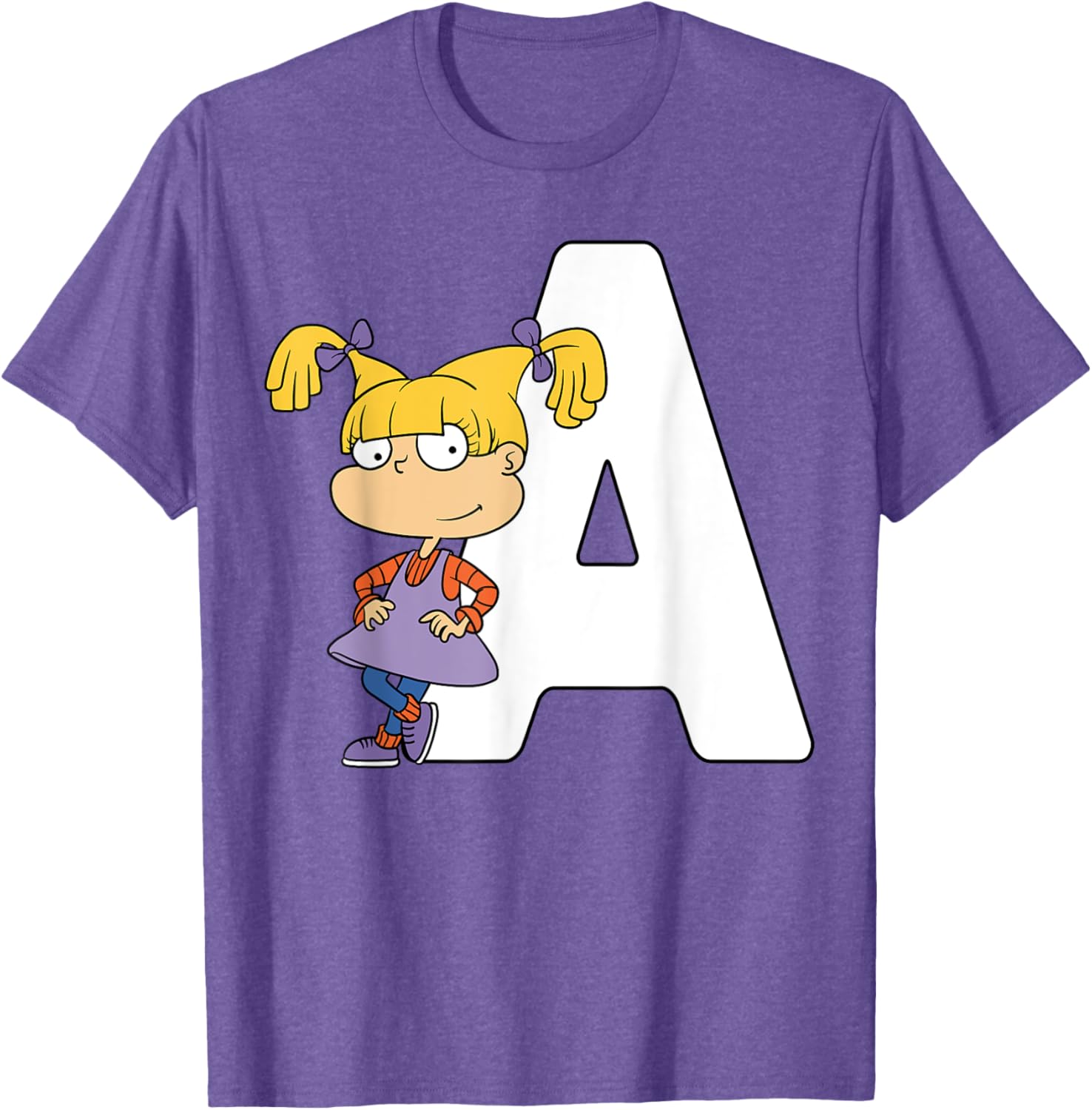 Mademark x Rugrats Angelica Pickles The Girl with an A T-Shirt for Fans - 23