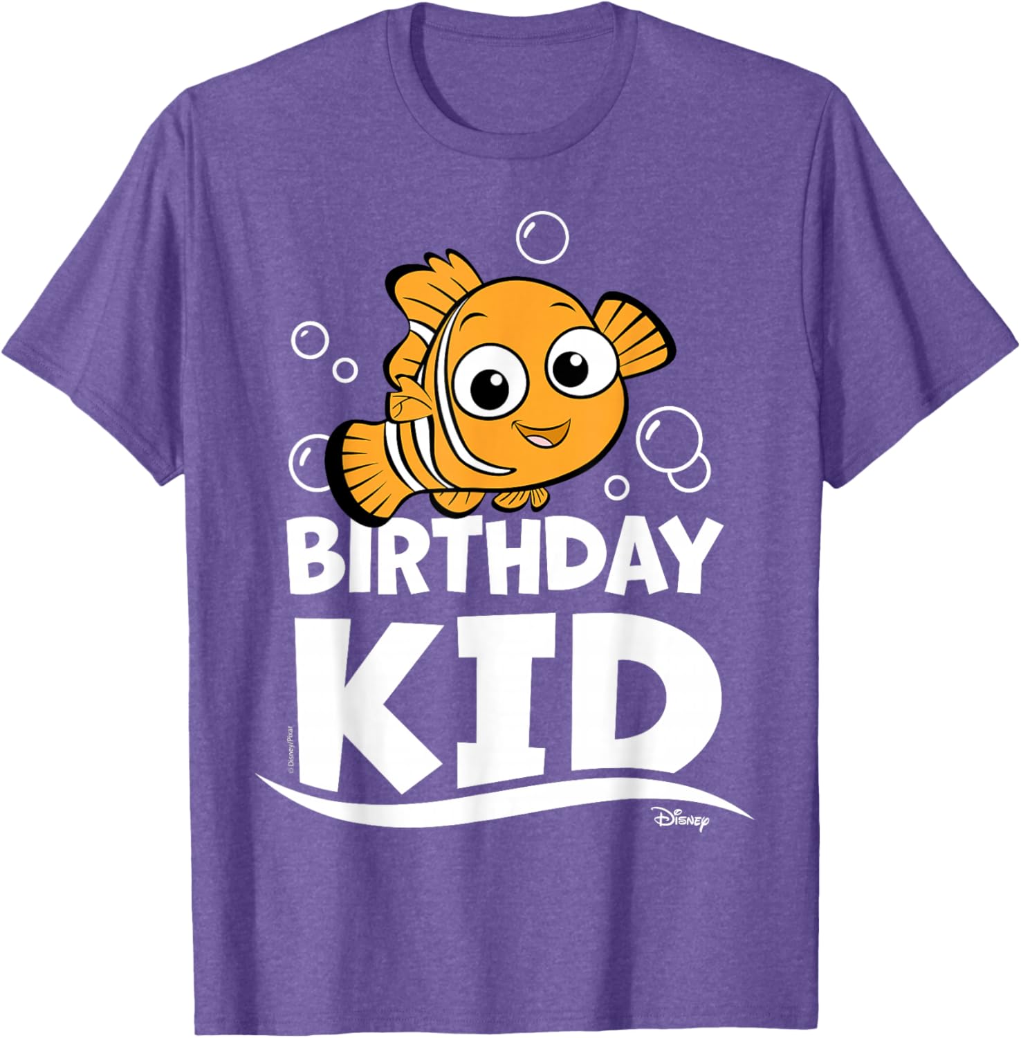 Adorable Finding Nemo Birthday Kid T-Shirt for Fun Celebrations - 7