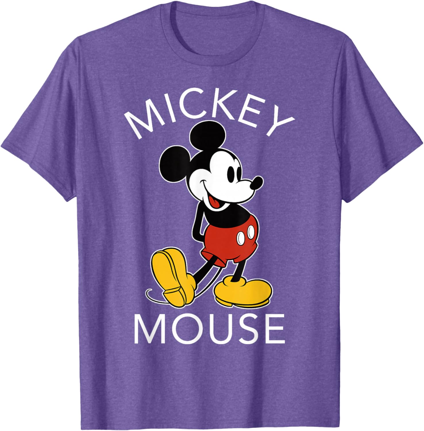 Disney Mickey Mouse Classic Portrait T-Shirt for Fun and Stylish Comfort - 9