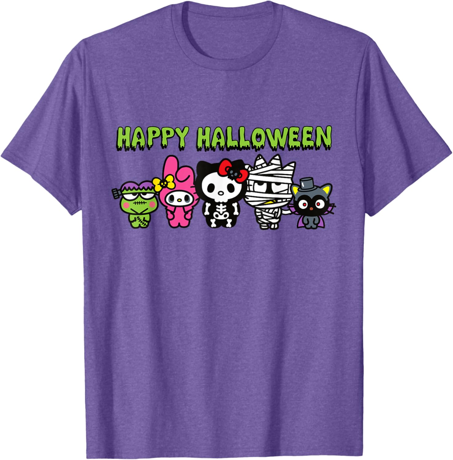 Adorable Hello Kitty Halloween T-Shirt for Kids and Adults - 7