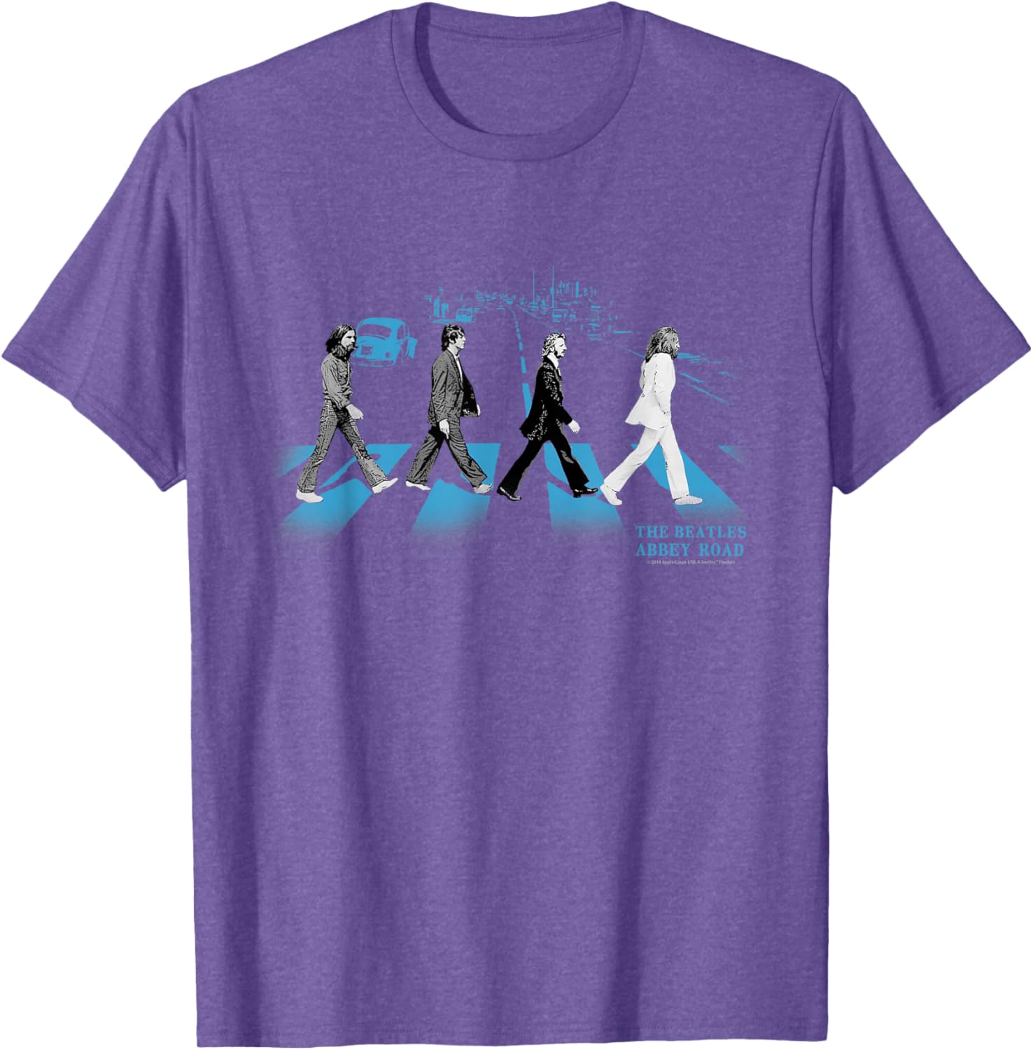 Beatles Abbey Road Street Blues T-Shirt - Stylish Music Apparel for Fans - 3