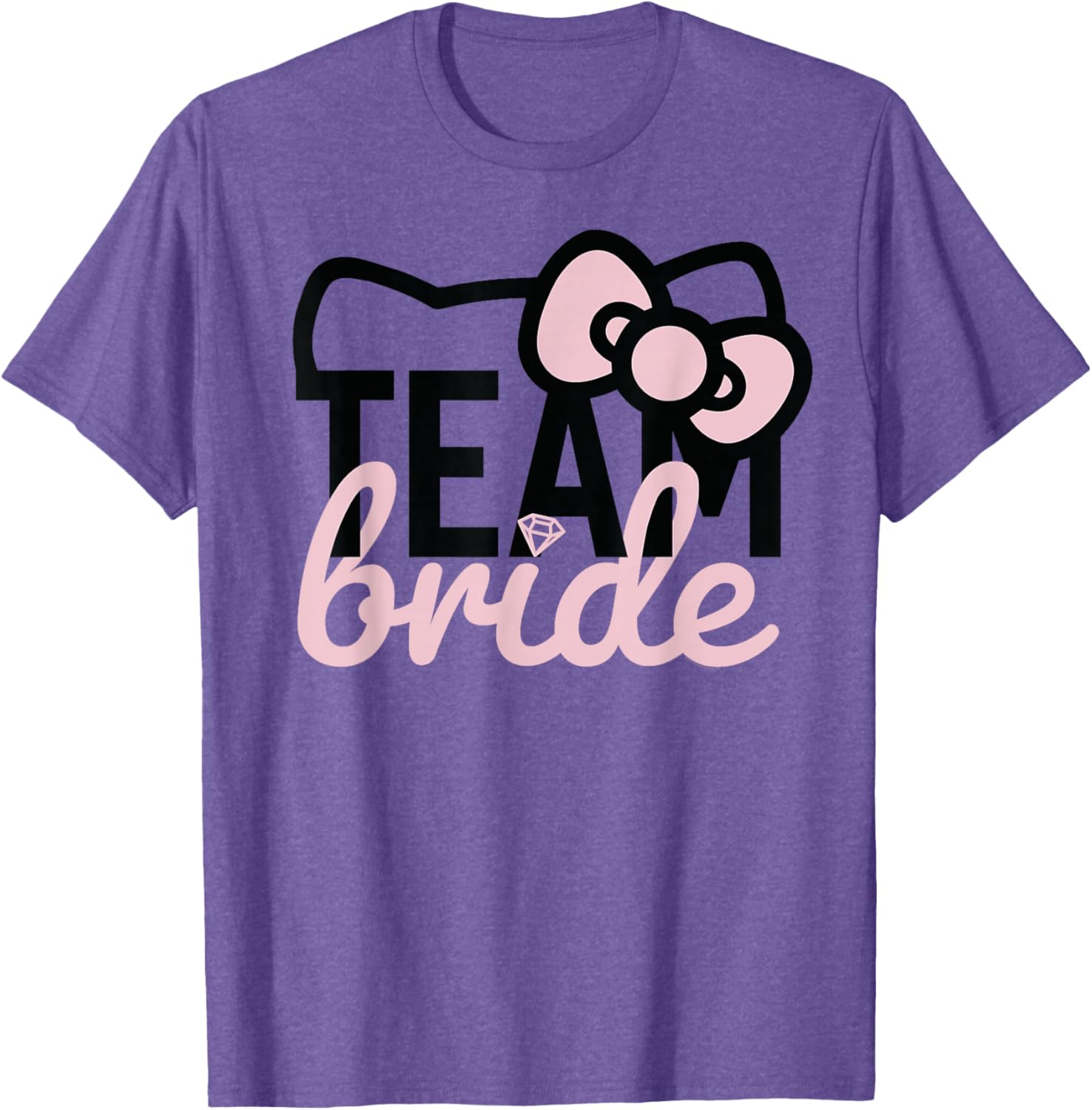 Hello Kitty Team Bride Bridesmaid T-Shirt for Fun Bridal Parties - 20