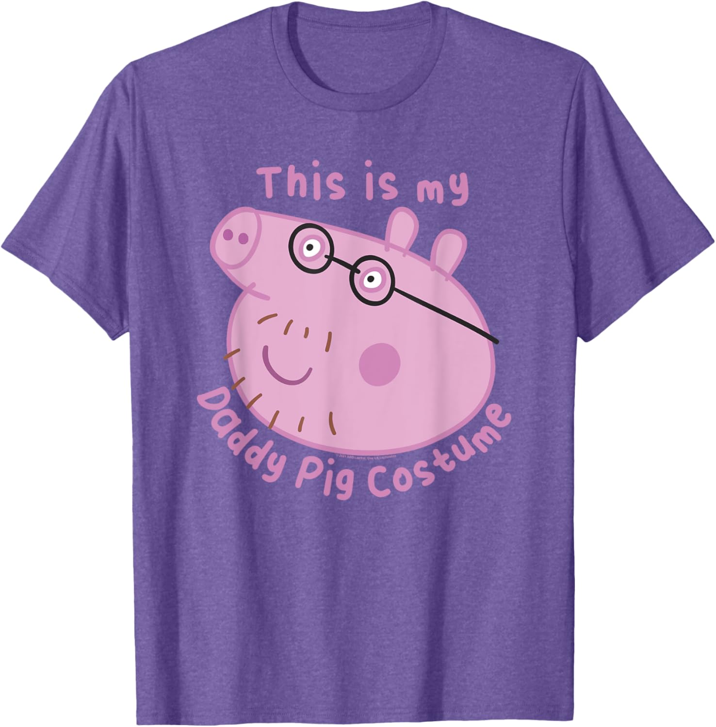 Peppa Pig Halloween Daddy Pig Costume T-Shirt Fun and Stylish Apparel - 4