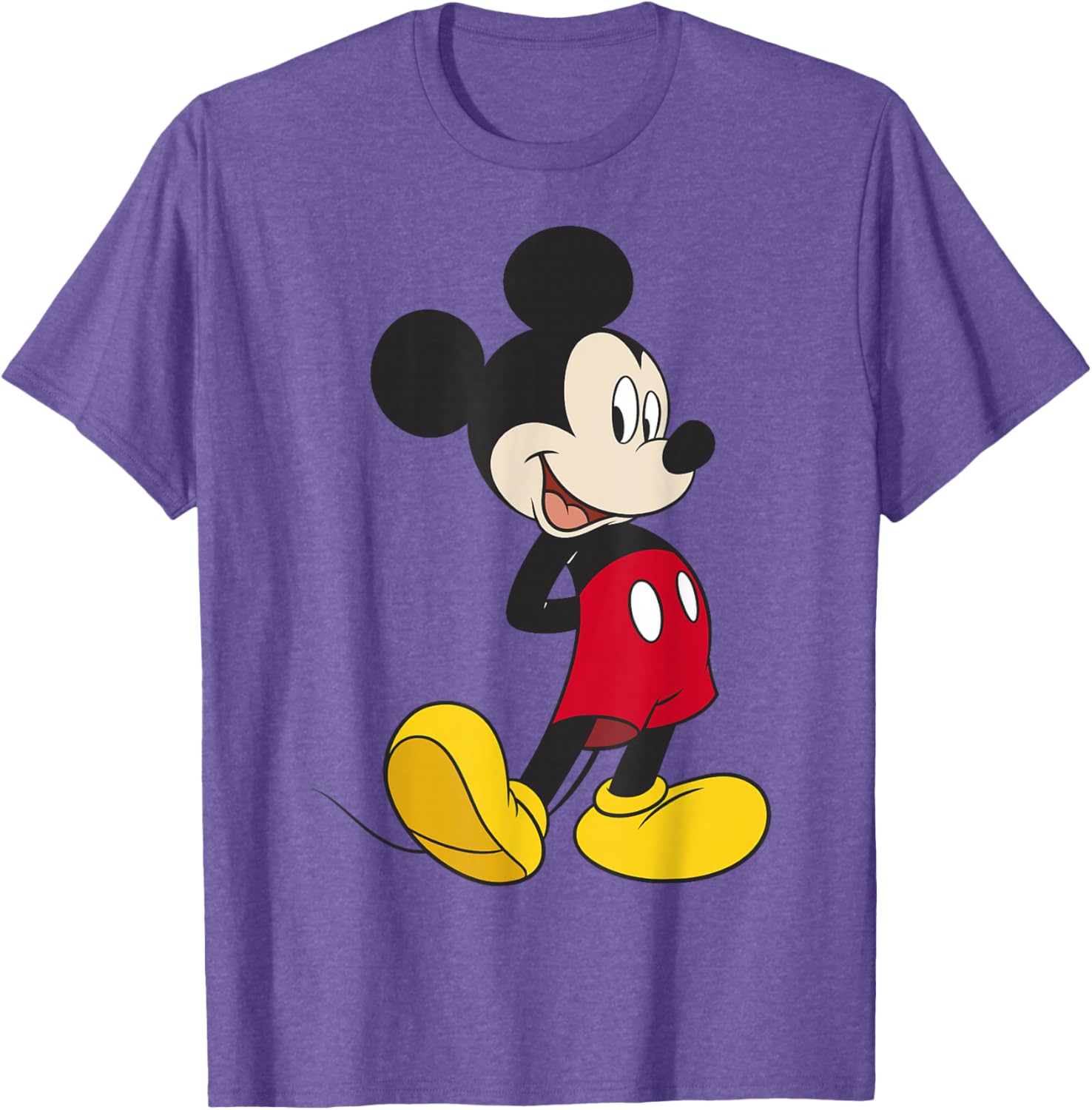 Disney Mickey and Friends Classic Mickey Mouse Portrait T-Shirt for Fans - 12