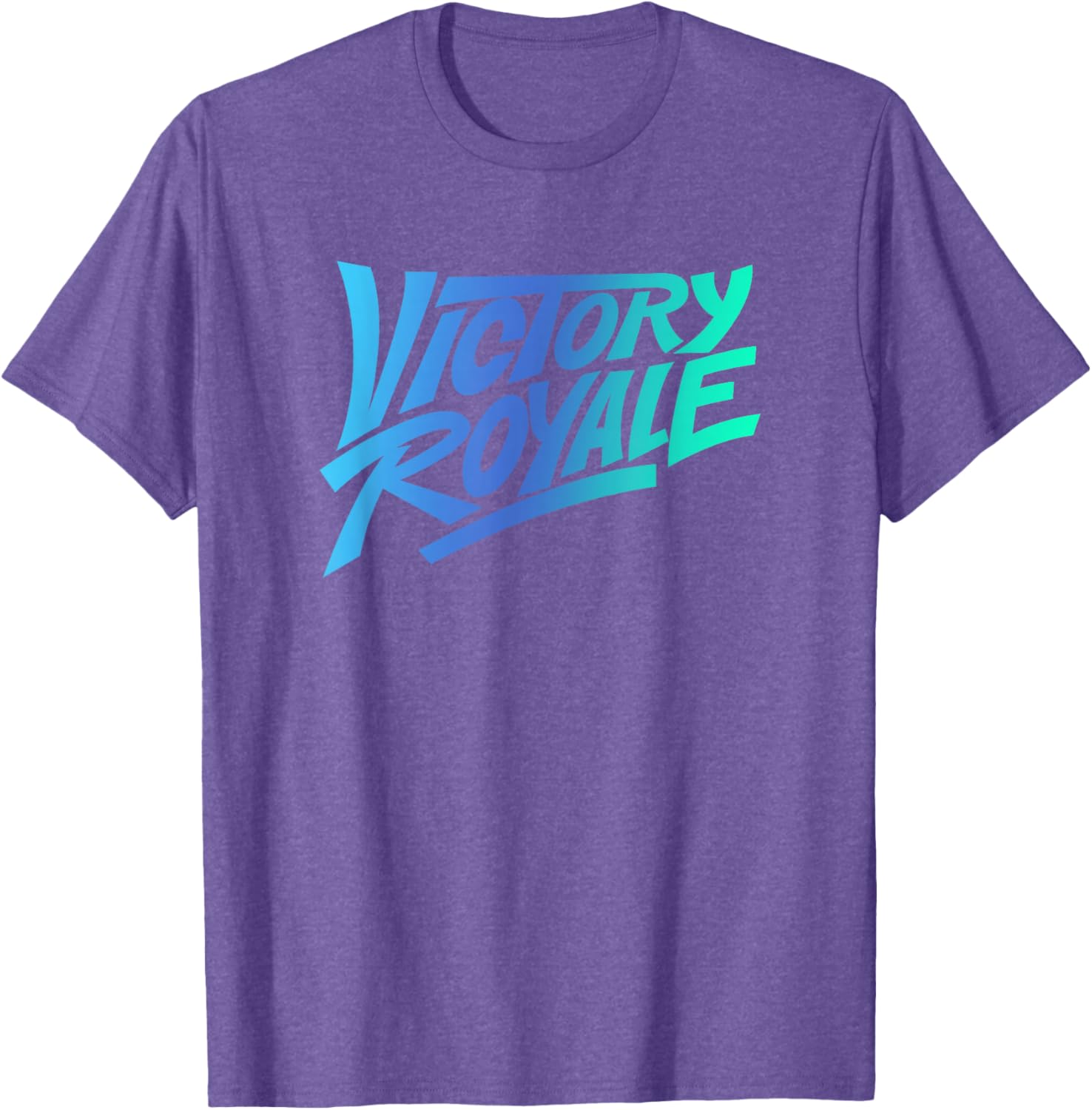 Fortnite Victory Royale Gradient Logo T-Shirt for Gamers and Fans - 1