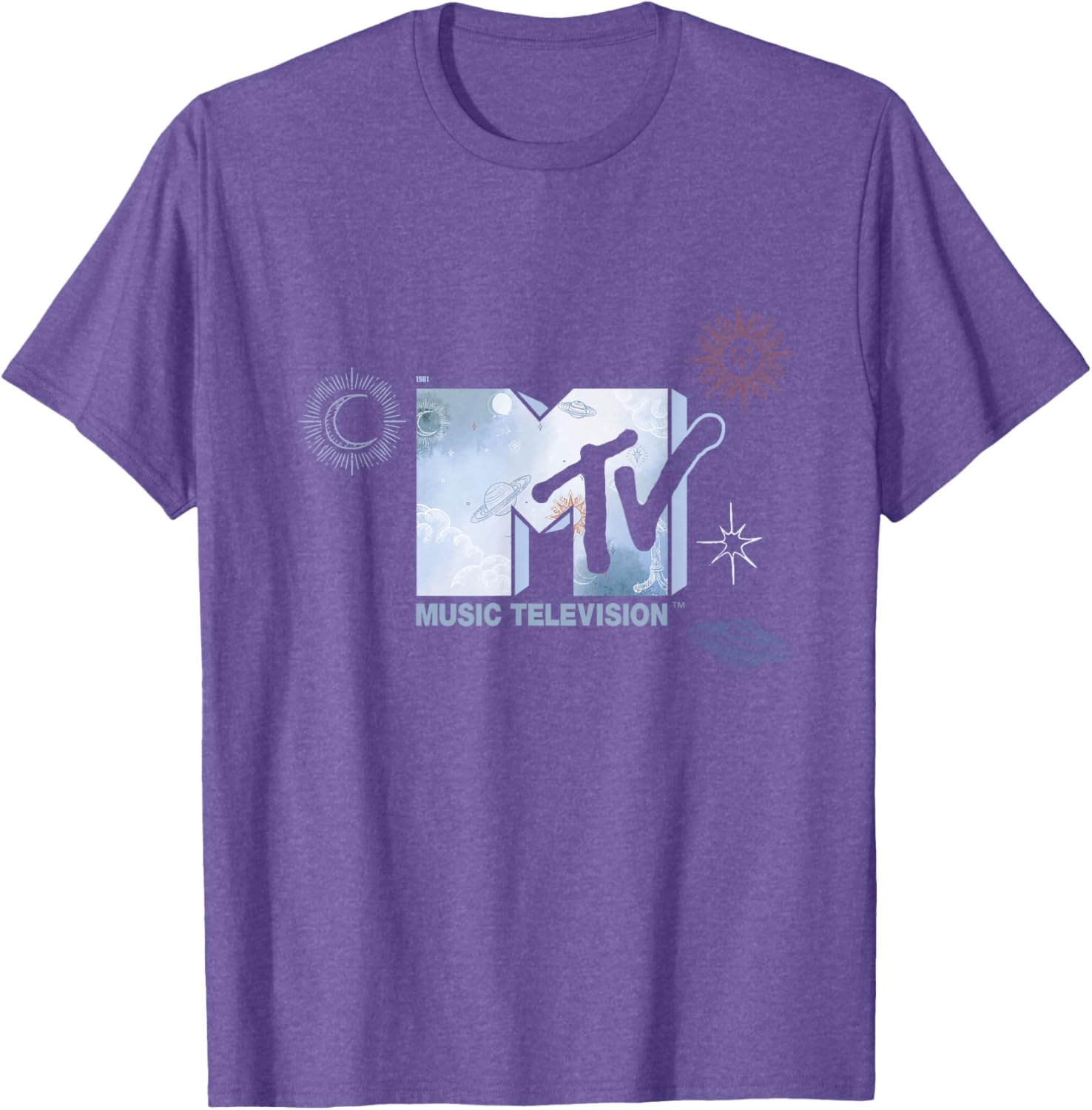 Mademark x MTV Official 1981 Hand Painted Sky T-Shirt for Music Lovers - 15