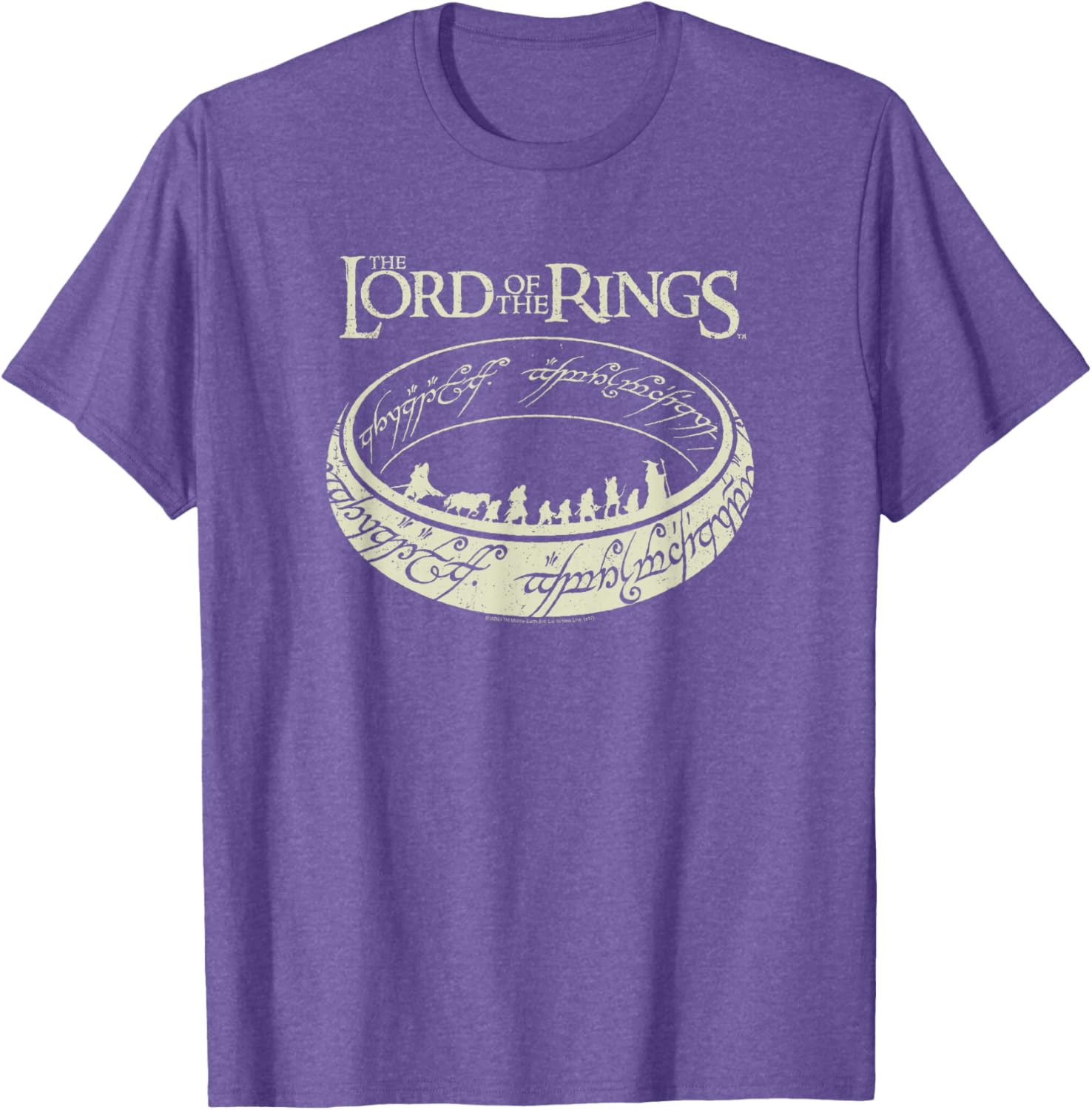 The Lord of the Rings Journey Ring Graphic T-Shirt for Fans - 8