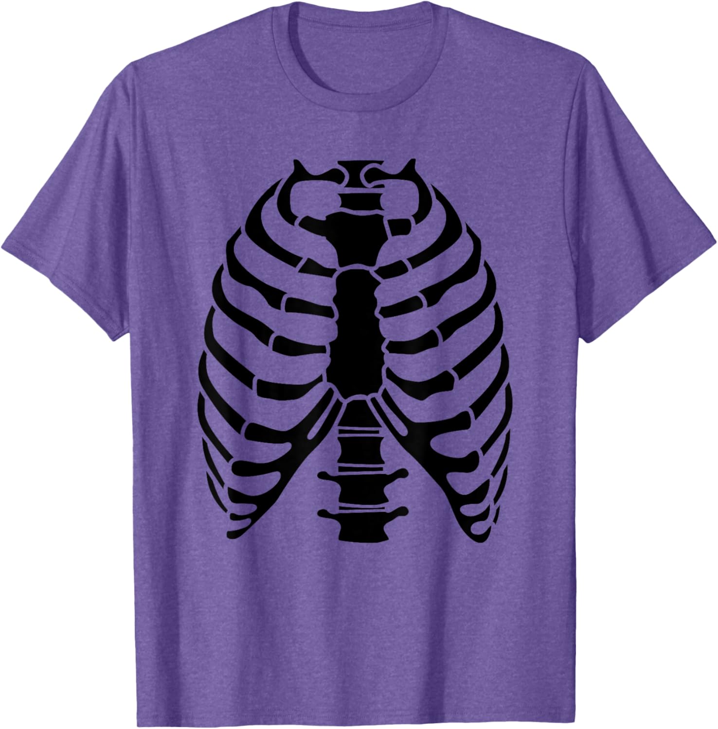 Skeleton Rib Cage Halloween Costume T-Shirt for Fun Celebrations - 22