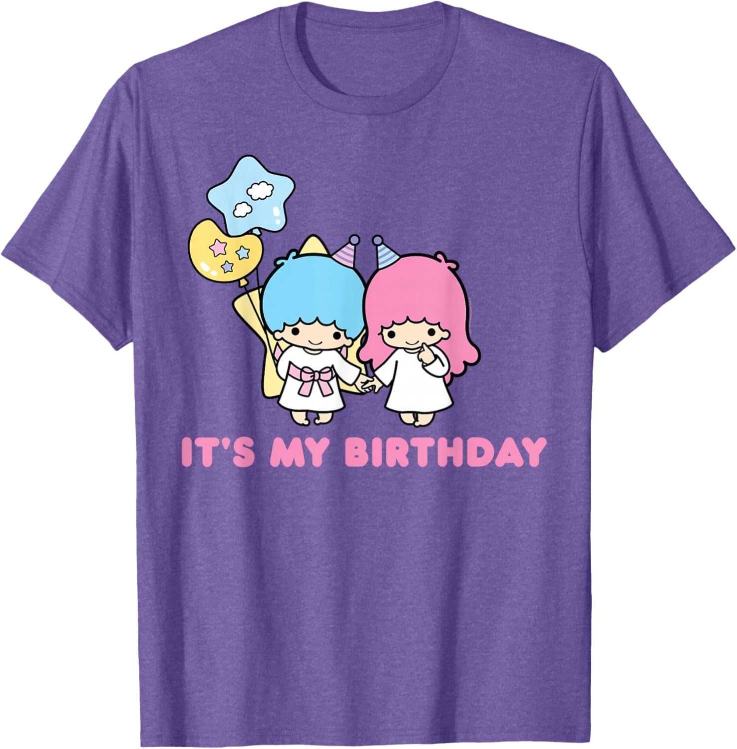 Little Twin Stars Birthday T-Shirt for Kids – Fun and Colorful Design - 4