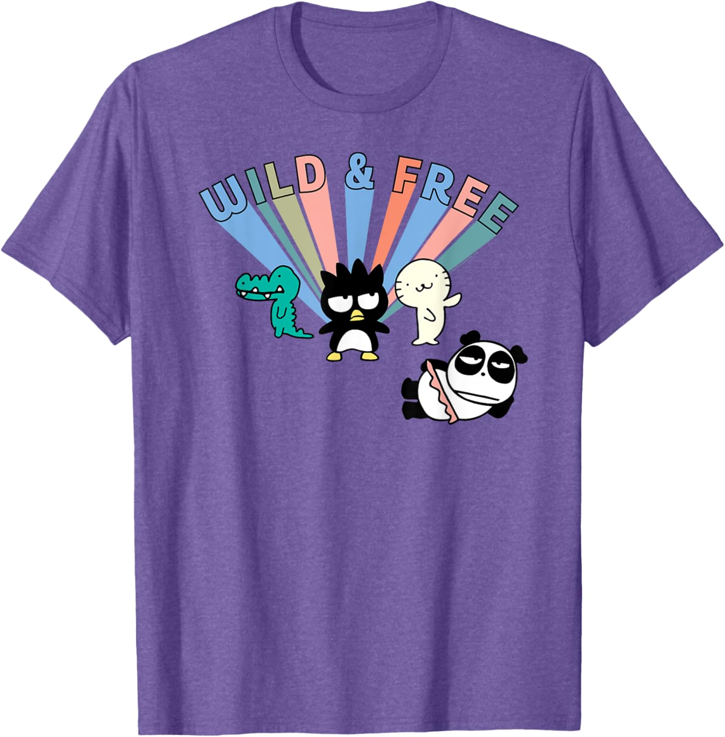 Badtz-Maru Wild and Free T-Shirt - Cute Graphic Tee for Fun Outfits - 19