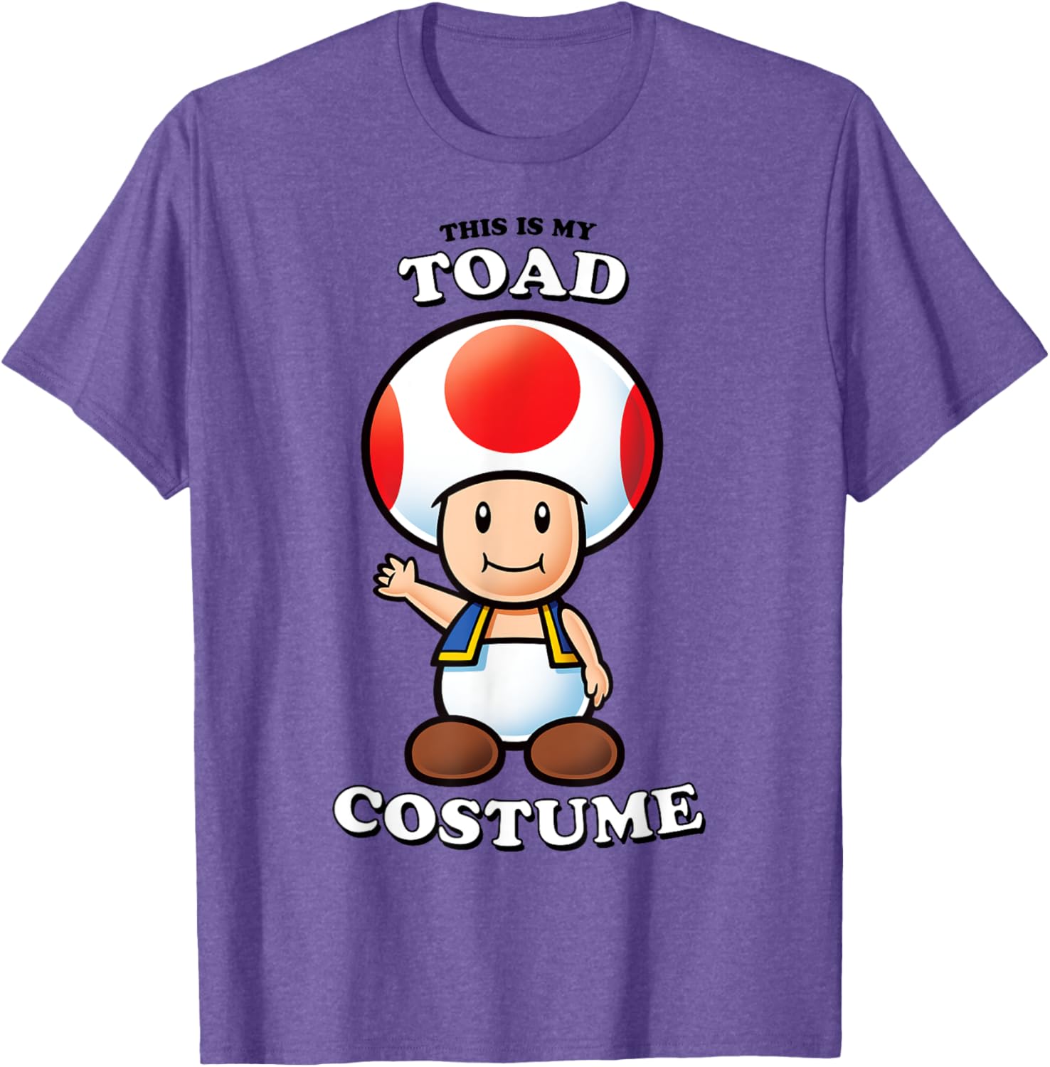 Super Mario Toad Costume T-Shirt for Fun Gaming Adventures - 9