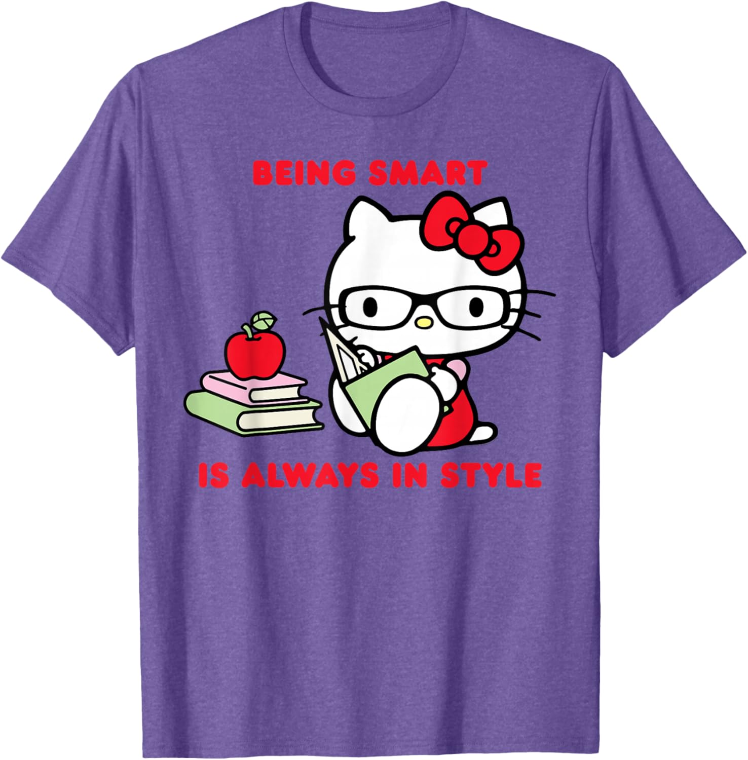 Hello Kitty Smart Is Always In Style Student T-Shirt for Kids - 19