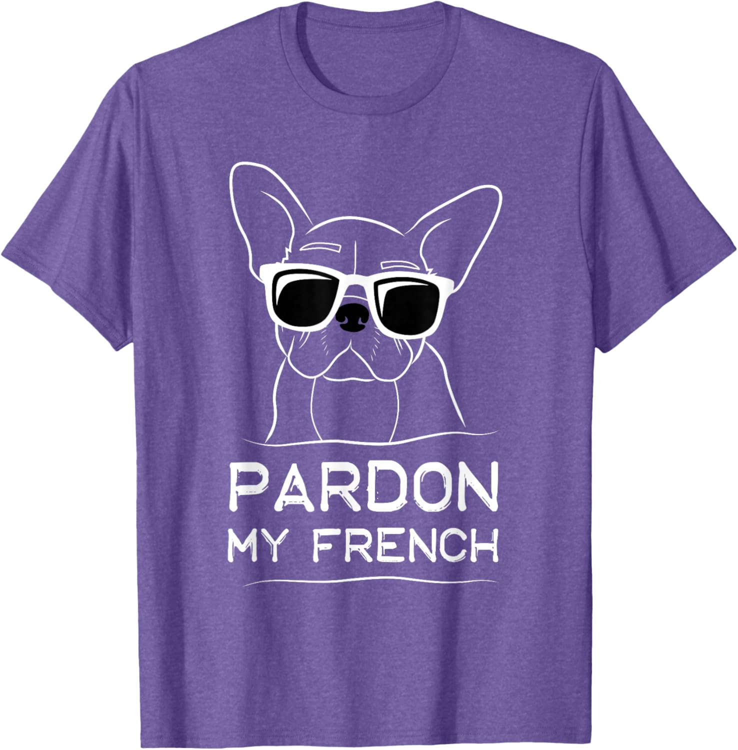Pardon My French Bulldog T-Shirt Cute Frenchie Dog Lover Apparel - 13