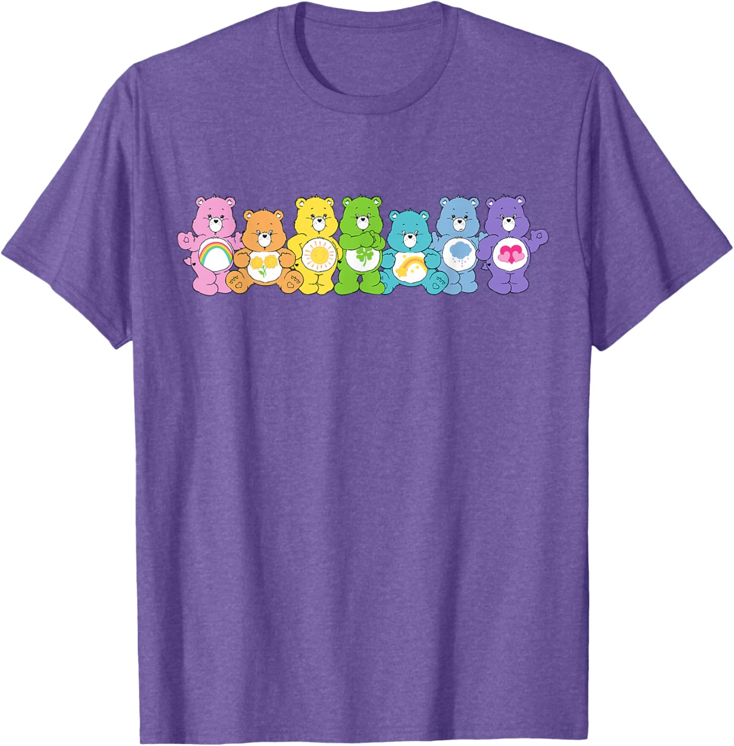 Care Bears Rainbow Kingdom Original Bears T-Shirt for Kids and Adults - 10