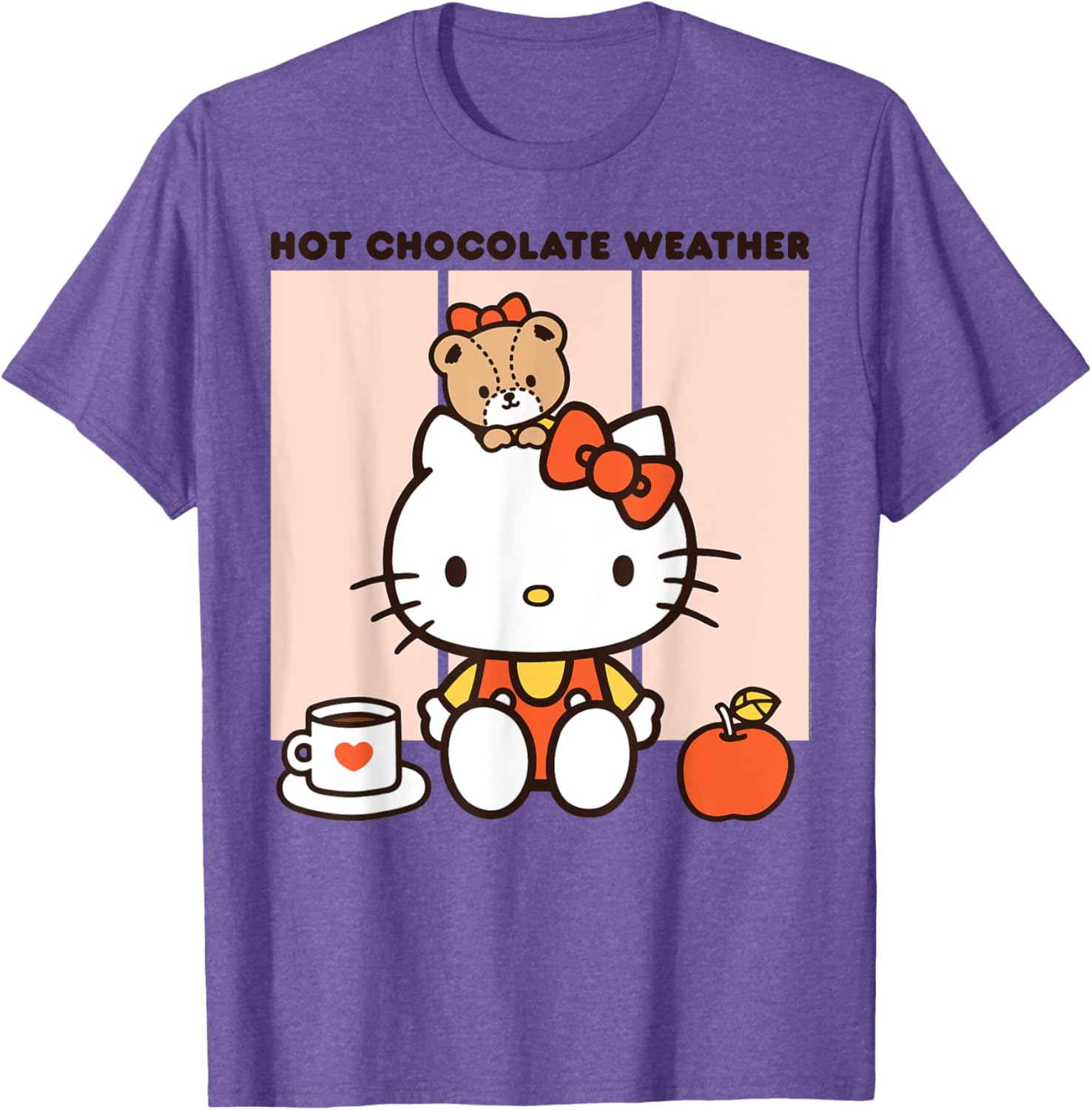 Hello Kitty Hot Chocolate Weather T-Shirt for Cozy Winter Style - 6