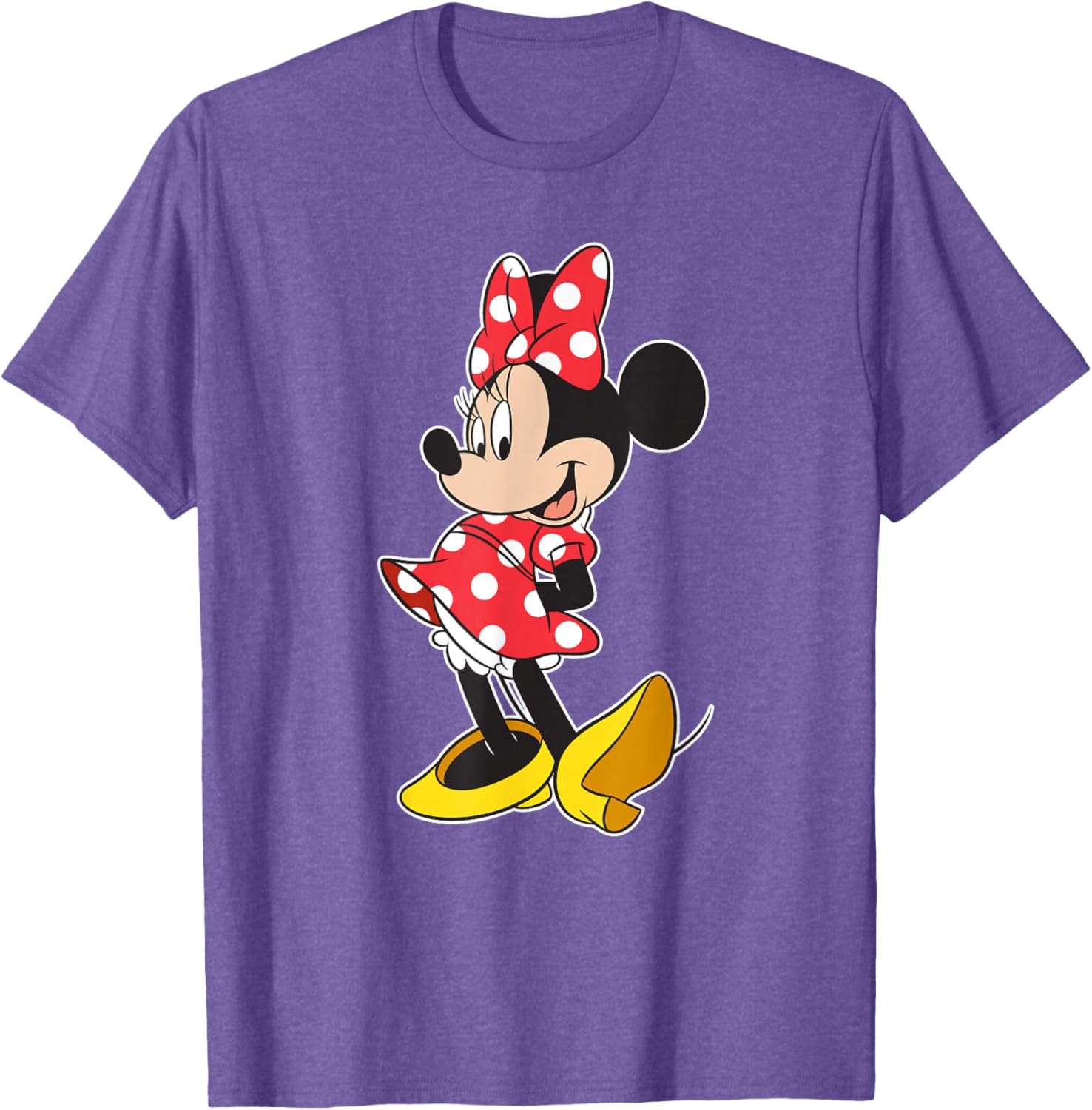 Cute Disney Minnie Mouse Classic Pose T-Shirt for Kids and Adults - 21
