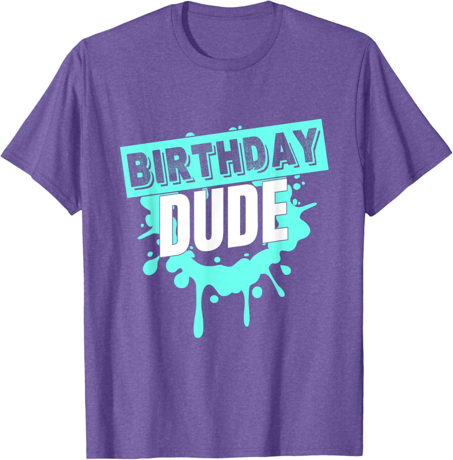 Birthday Dude Graphic Novelty T-Shirt for Boys - Fun Gift Idea - 16
