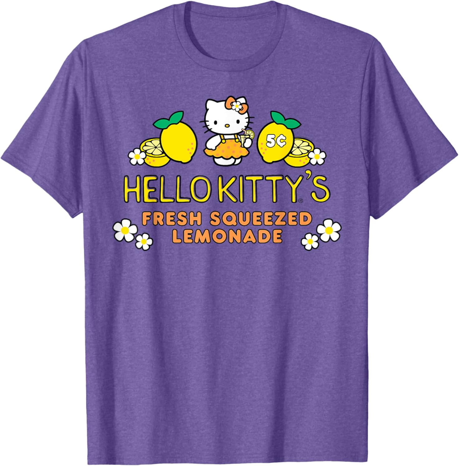 Hello Kitty Summer Lemonade T-Shirt for Fun and Stylish Days - 11