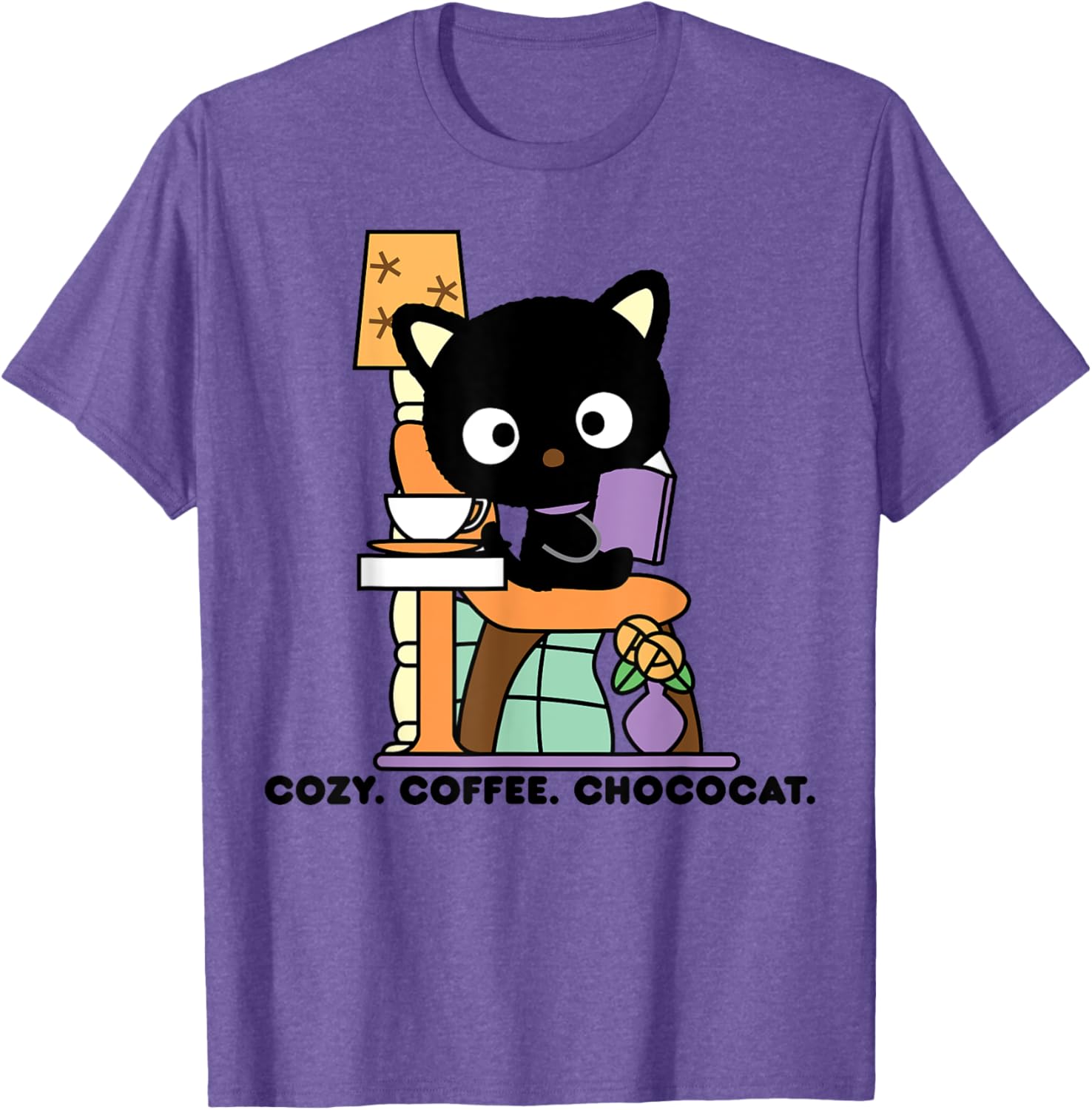 Chococat Cozy Coffee Cafe T-Shirt for Everyone - Fun & Stylish Design - 5