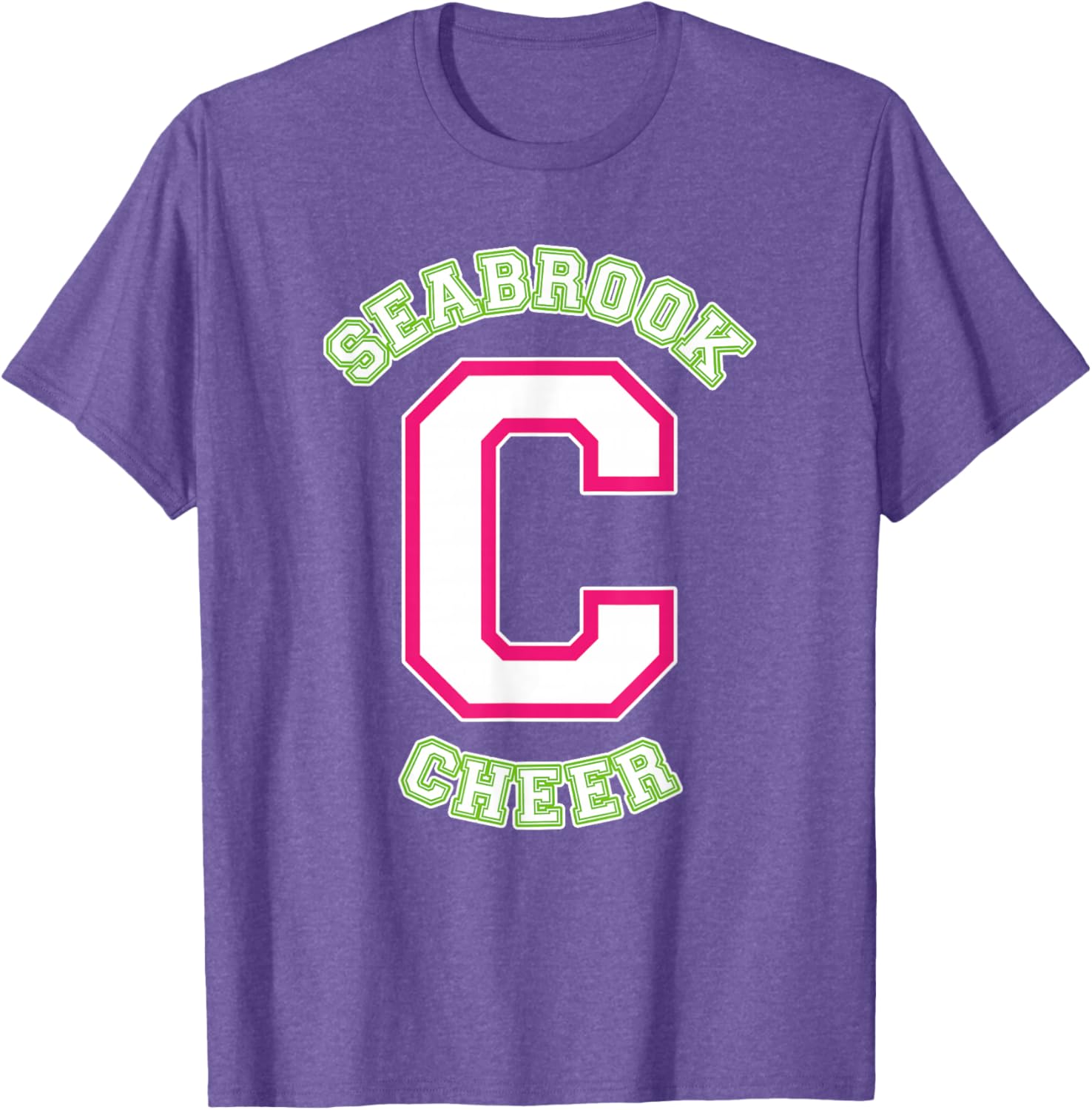 Disney Zombies Seabrook Cheer Letter C Logo T-Shirt for Fans - 14