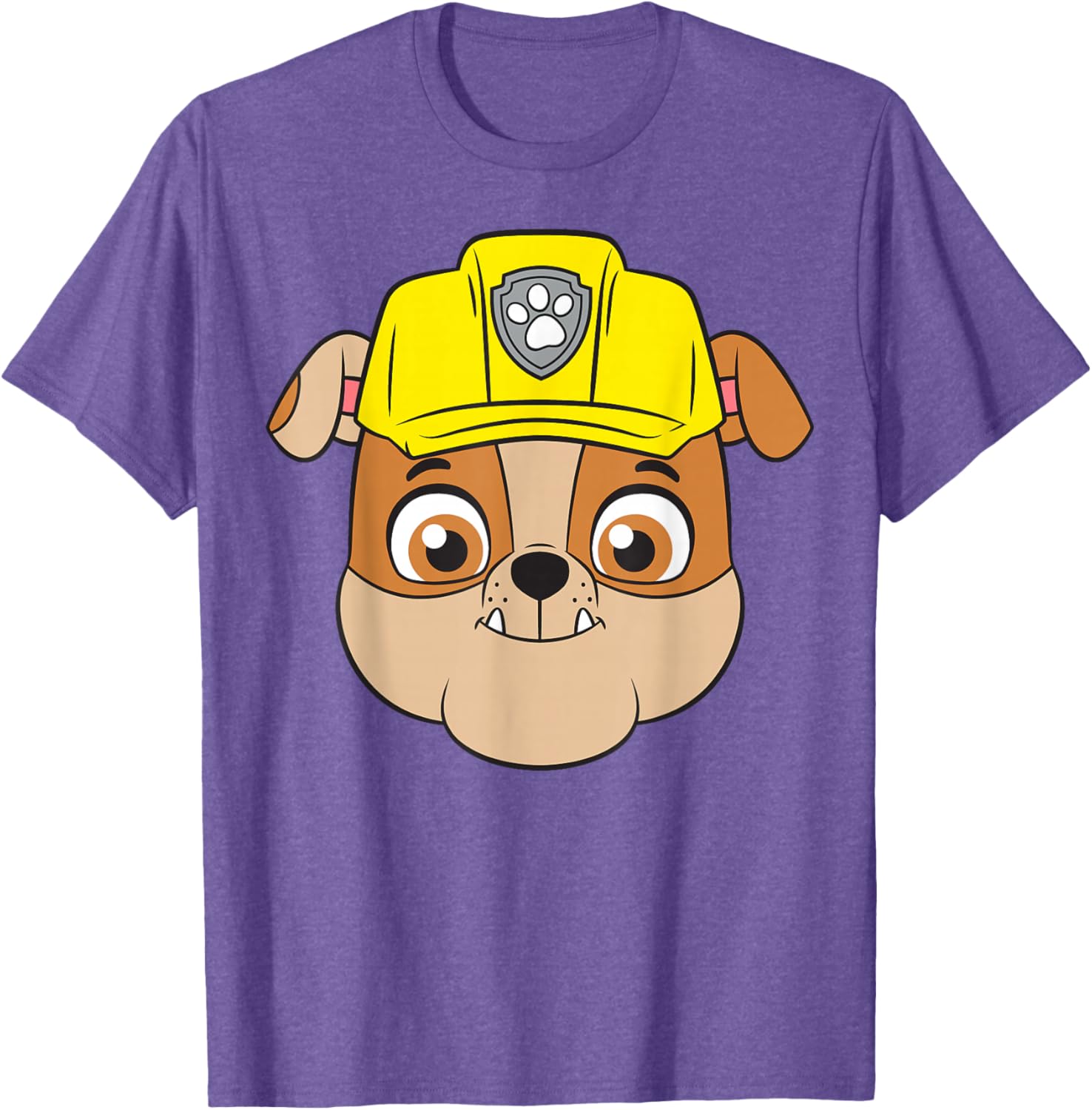 Adorable PAW Patrol RUBBLE Face T-Shirt for Kids - Fun Casual Wear - 3
