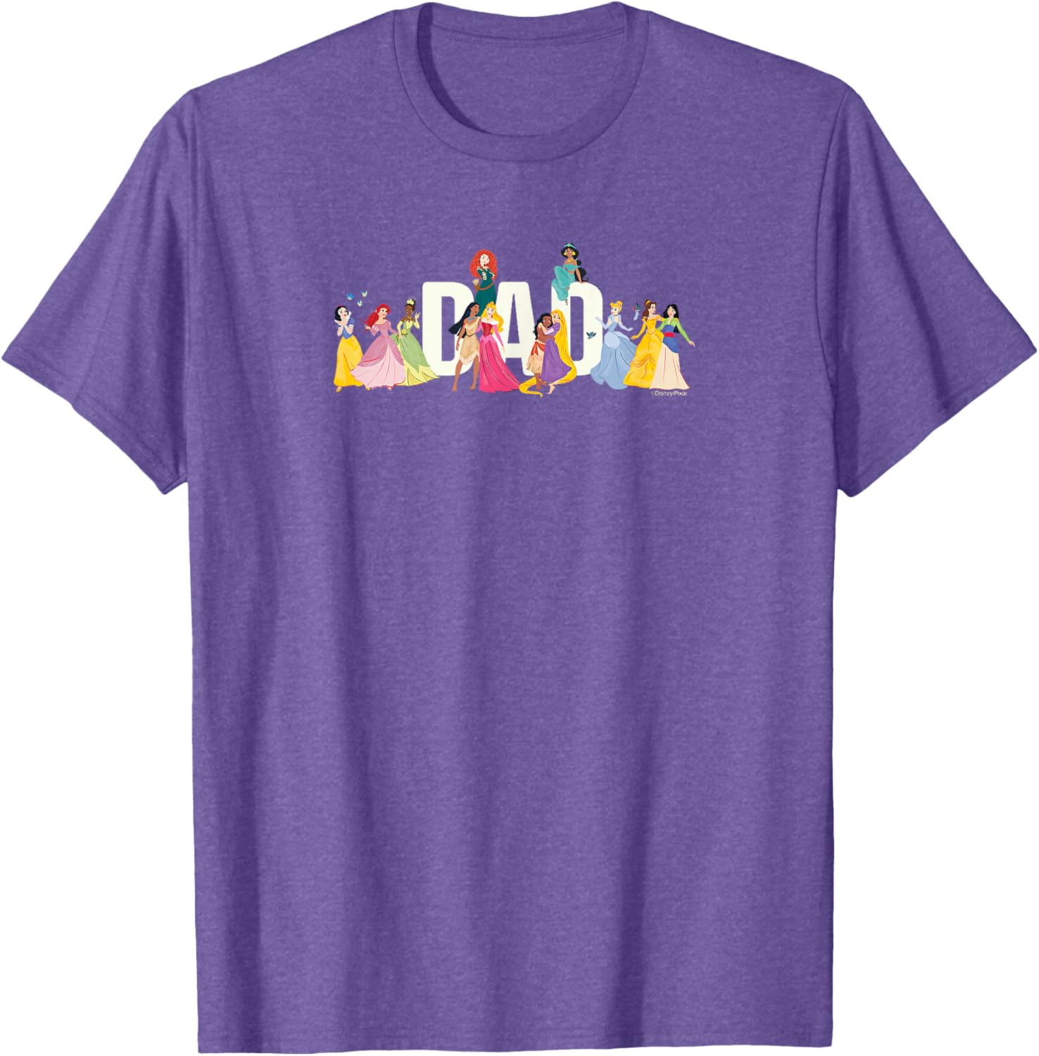 Disney Princess Dad Squad Family Reunion Vacation T-Shirt for Fun Trips - 13