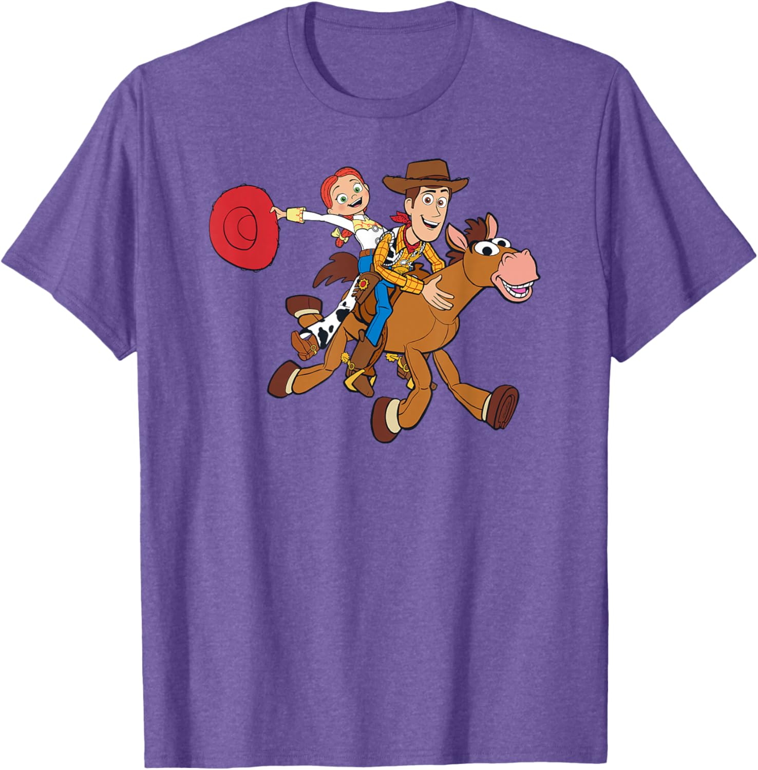 Toy Story Woody Jessie Bullseye T-Shirt Fun Kids Clothing Apparel - 7