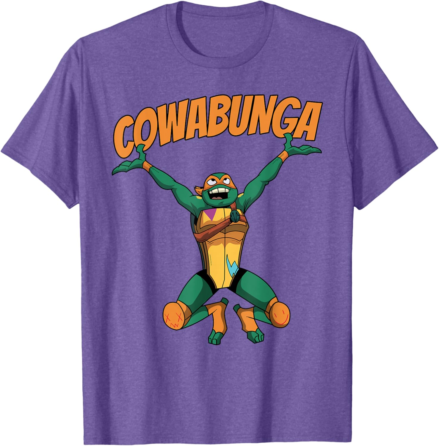 Mademark Teenage Mutant Ninja Turtles Mikey Cowabunga T-Shirt for Kids - 9