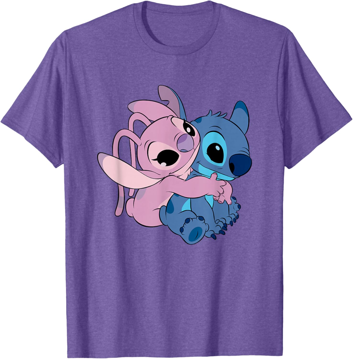 Adorable Disney Lilo and Stitch Hugging T-Shirt for Fans and Collectors - 4