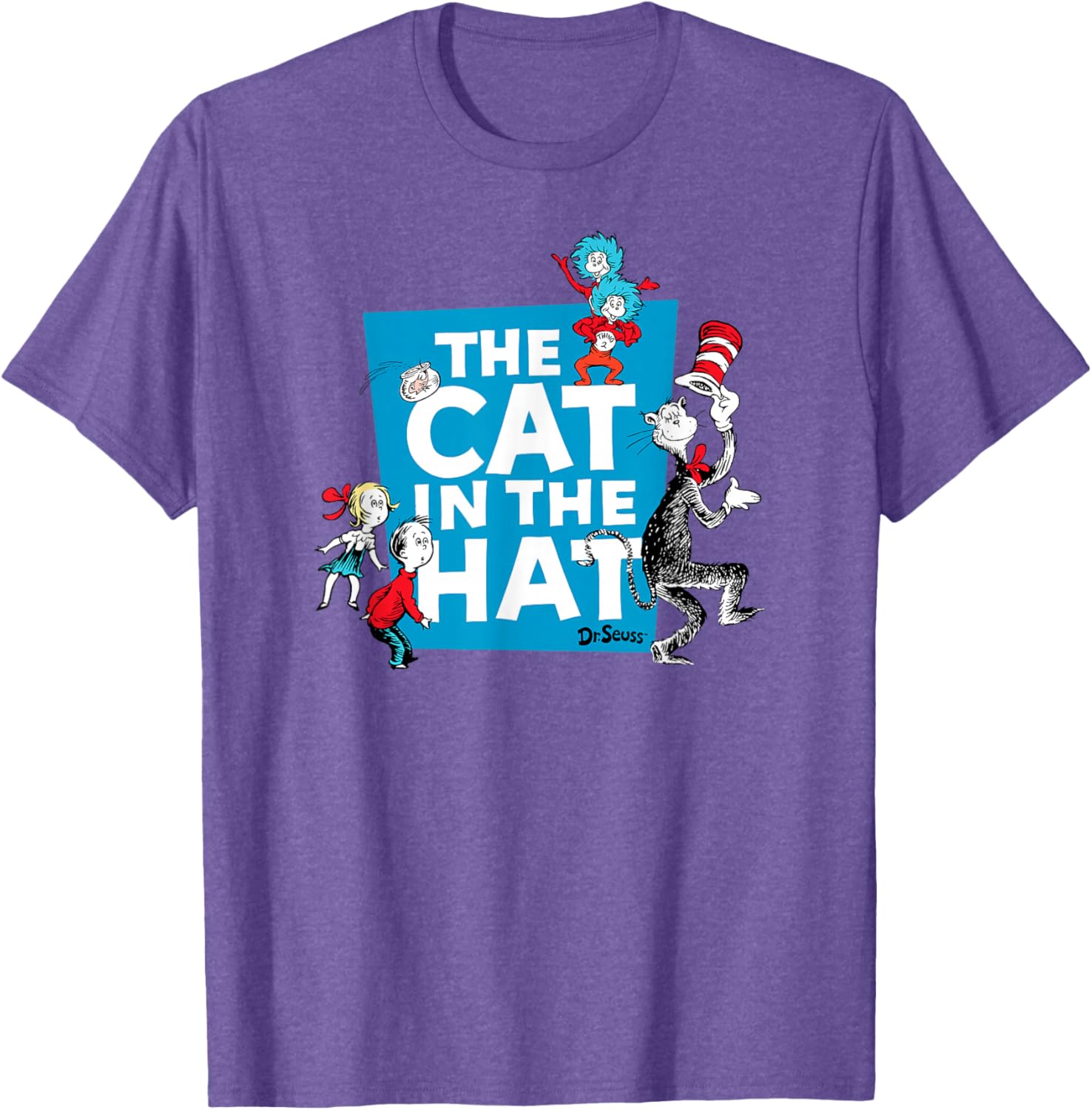 Dr. Seuss Cat in the Hat Characters T-Shirt for Kids and Adults - 19