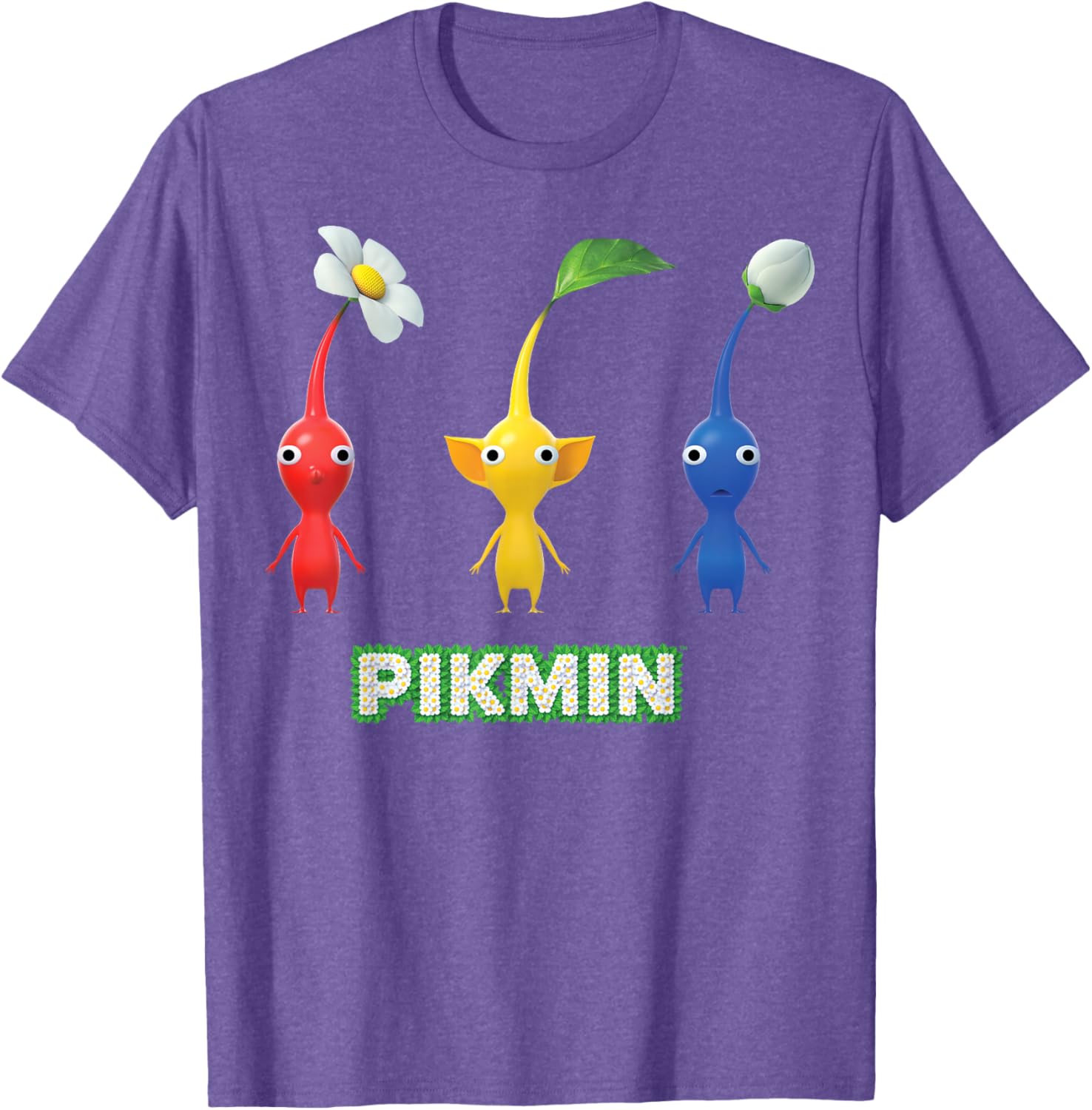 Nintendo Pikmin Trio T-Shirt for Fans of Fun and Adventure - 11