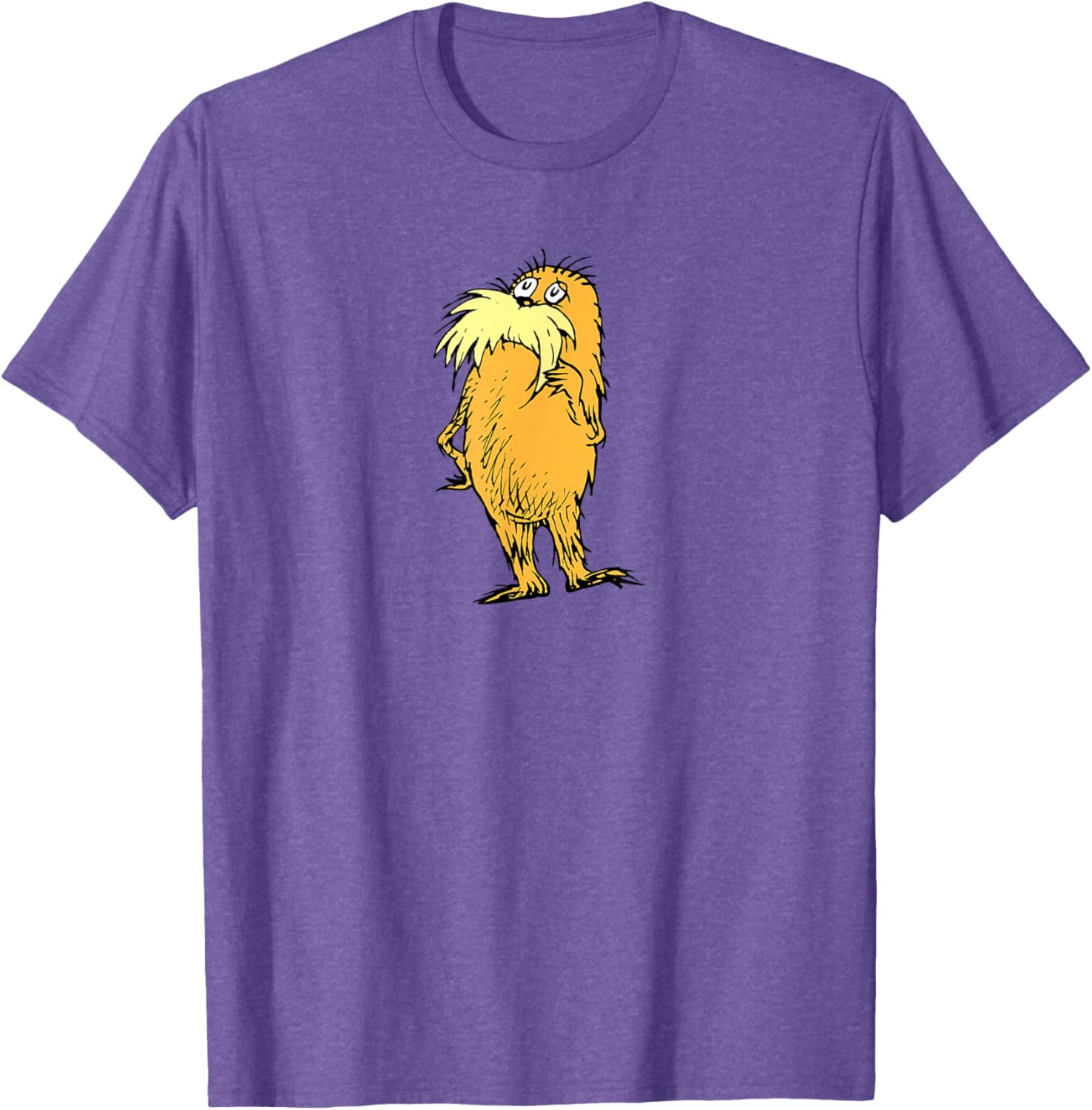 Dr. Seuss The Lorax Thinking T-Shirt for Kids and Adults - Fun Tee - 2