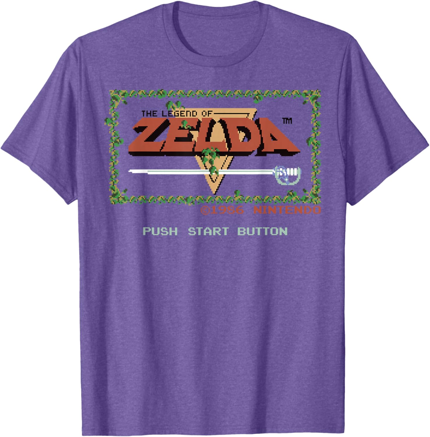 Nintendo Legend of Zelda Classic NES T-Shirt for Gaming Fans - 10