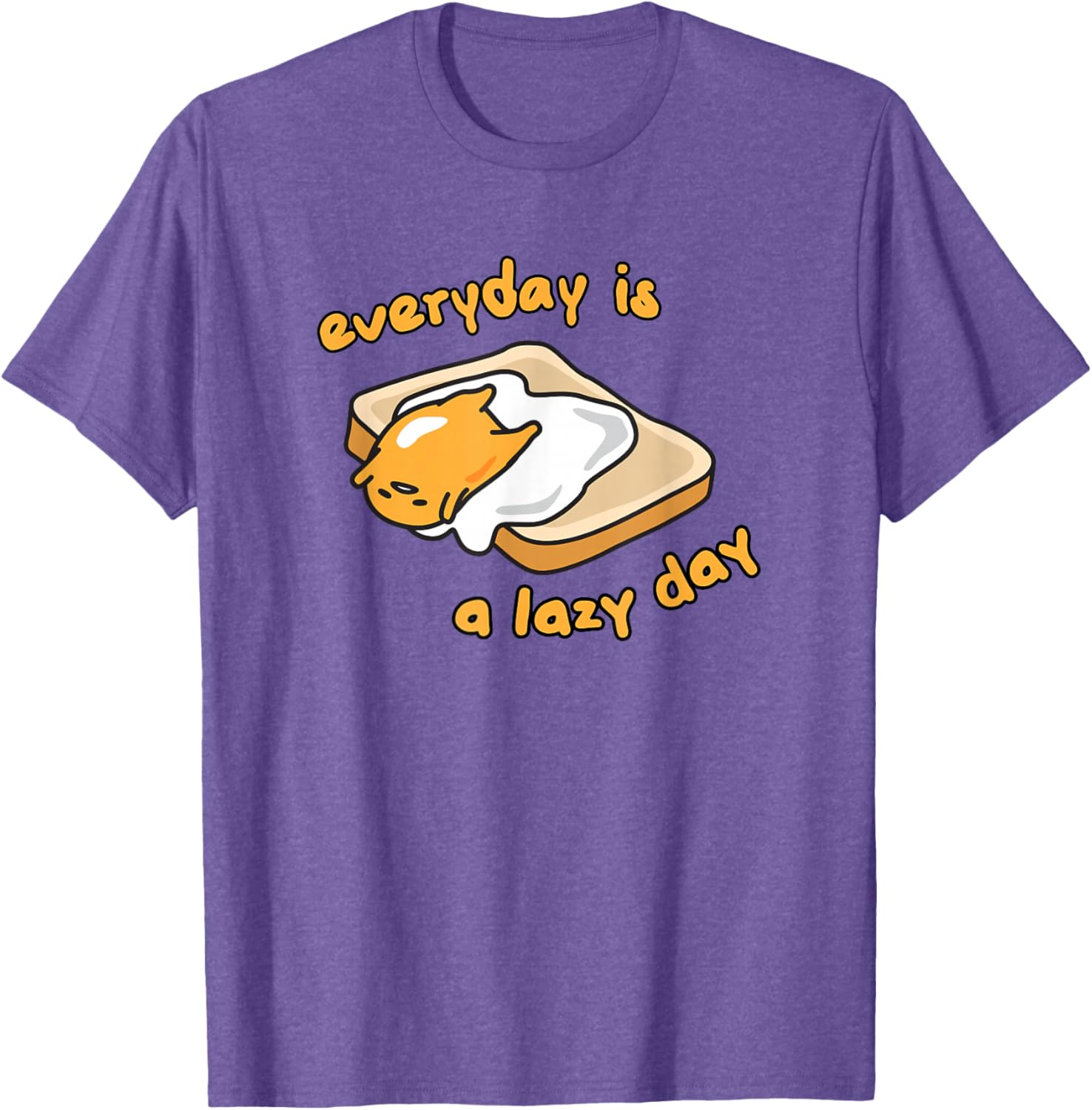 Gudetama Lazy Day T-Shirt for Relaxed Comfort and Fun Style - 17