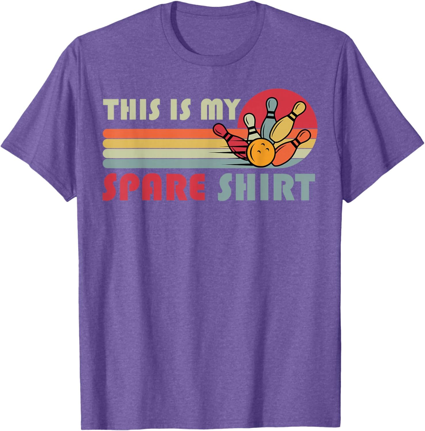 Funny Spare Bowling T-Shirt for Men, Women, and Kids - Perfect Team Gear - 6
